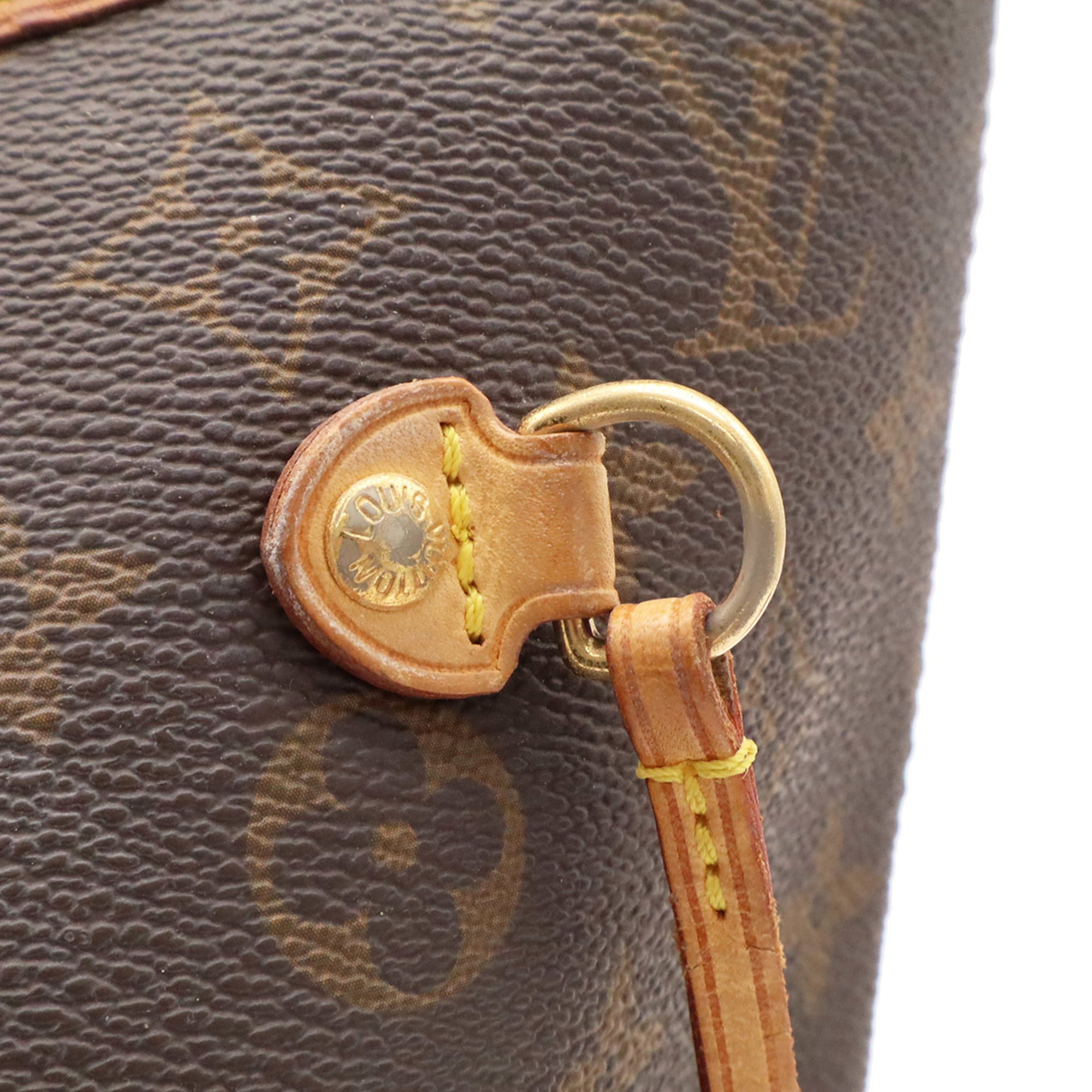 Louis Vuitton Brown Monogram Canvas Pvc Coated Canvas Shoulder Bag Tote Bag (Pre-Owned)