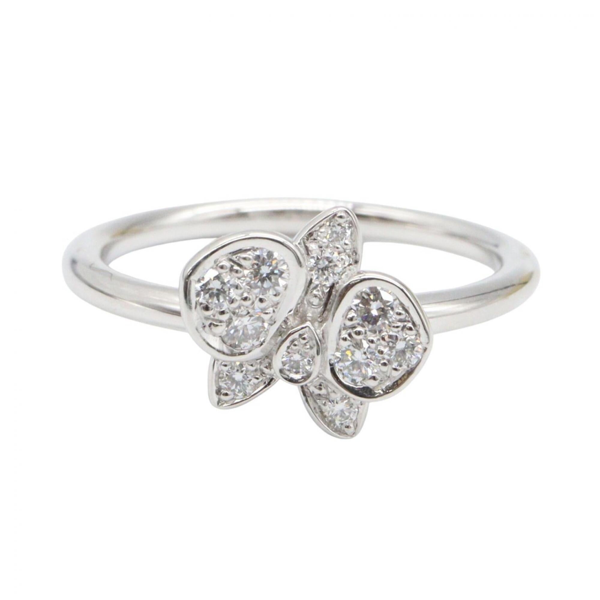 Cartier Silver Clear White Gold (18K) Band Ring (Pre-Owned)