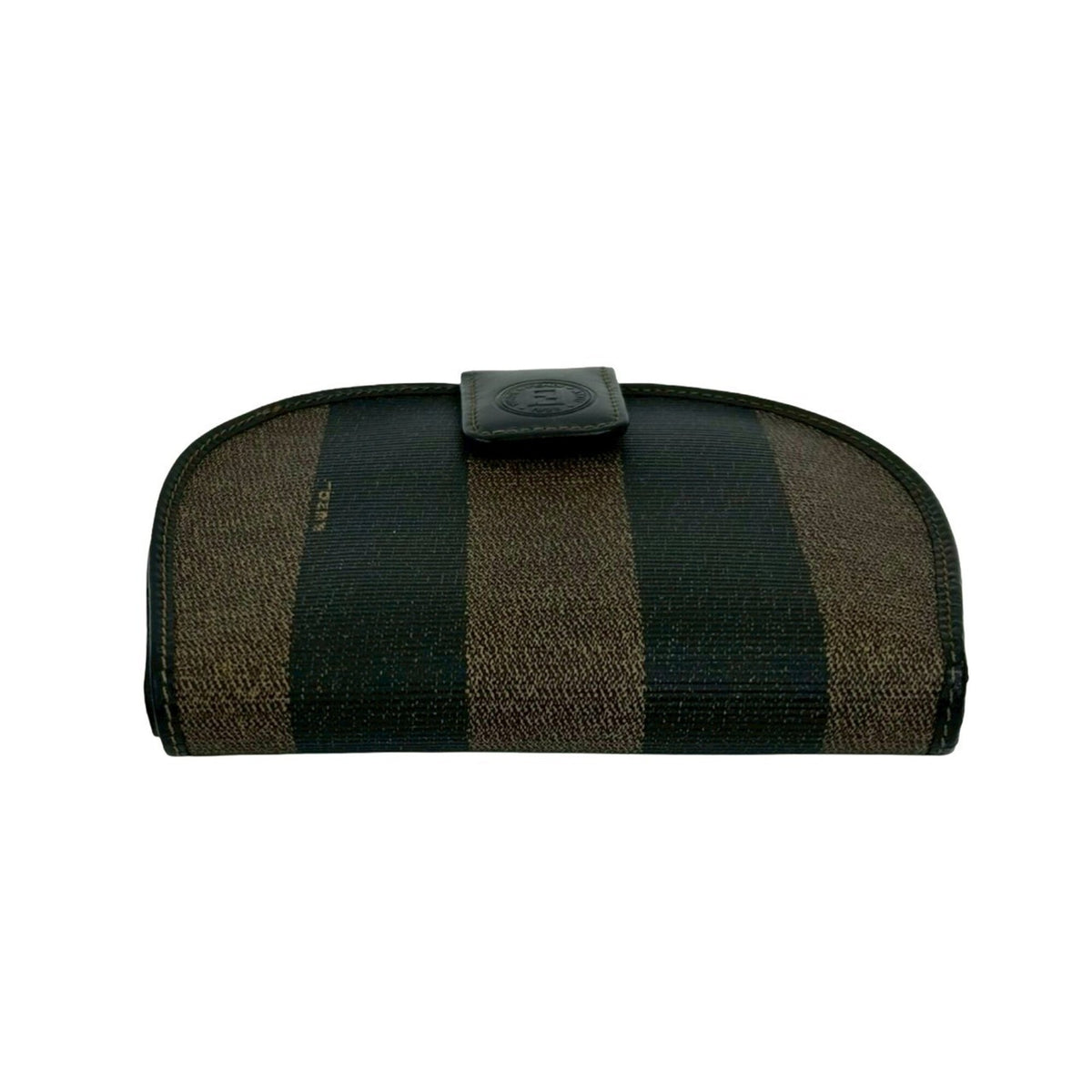 Fendi Black Brown Leather Wallet (Bi-Fold) (Pre-Owned)