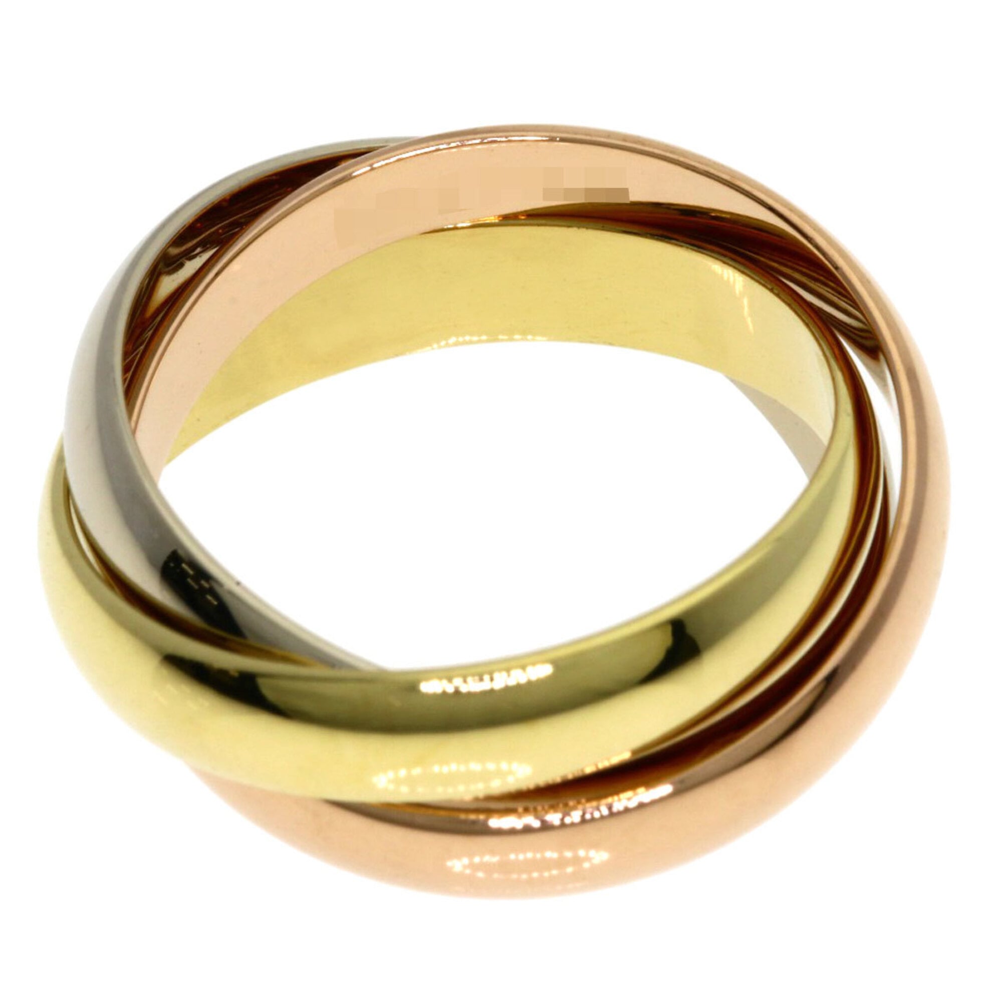 Cartier Yellow Gold (18K) Pink Gold (18K) White Gold (18K) Band Ring (Pre-Owned)