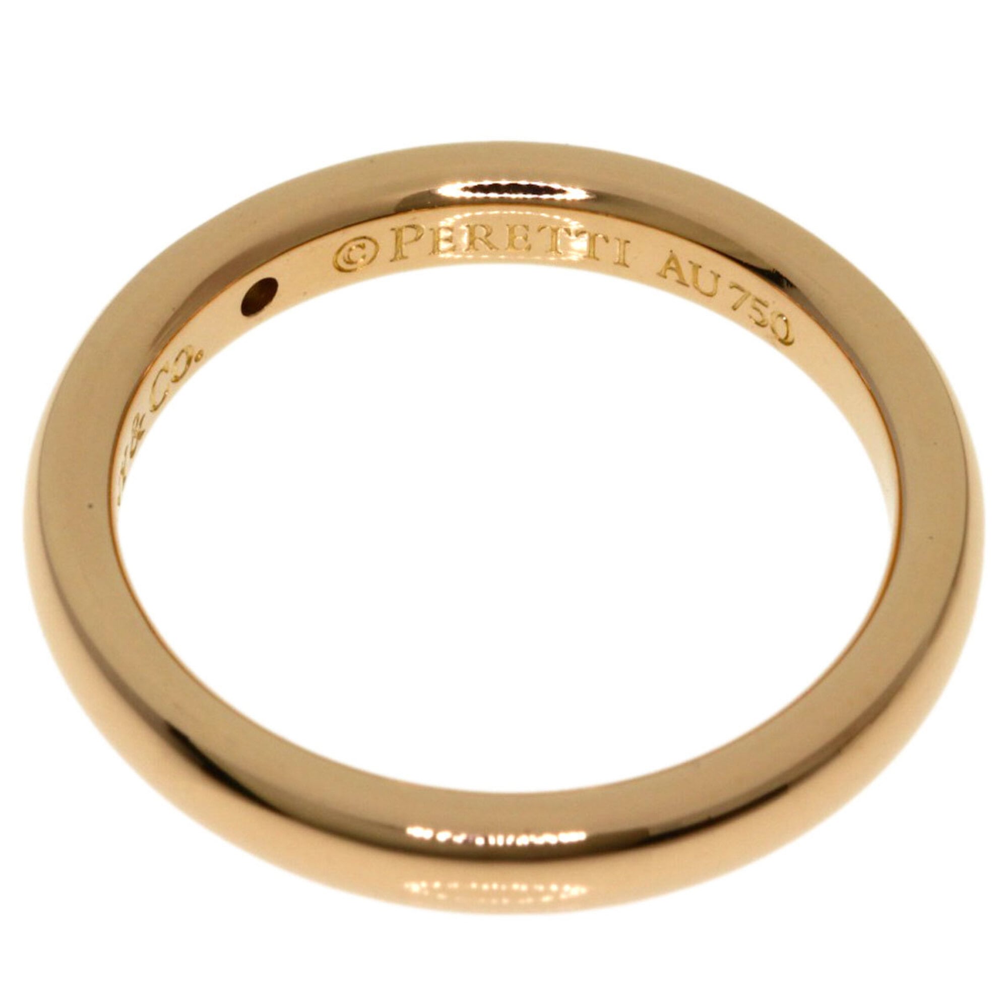 Tiffany Stacking Pink Gold (18K) Band Ring (Pre-Owned)