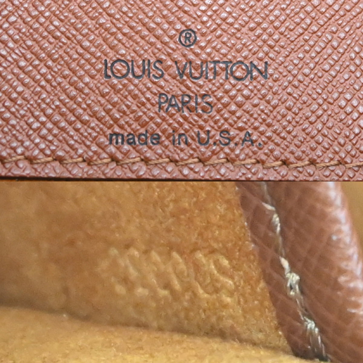 Louis Vuitton Brown Monogram Shoulder Bag (Pre-Owned)