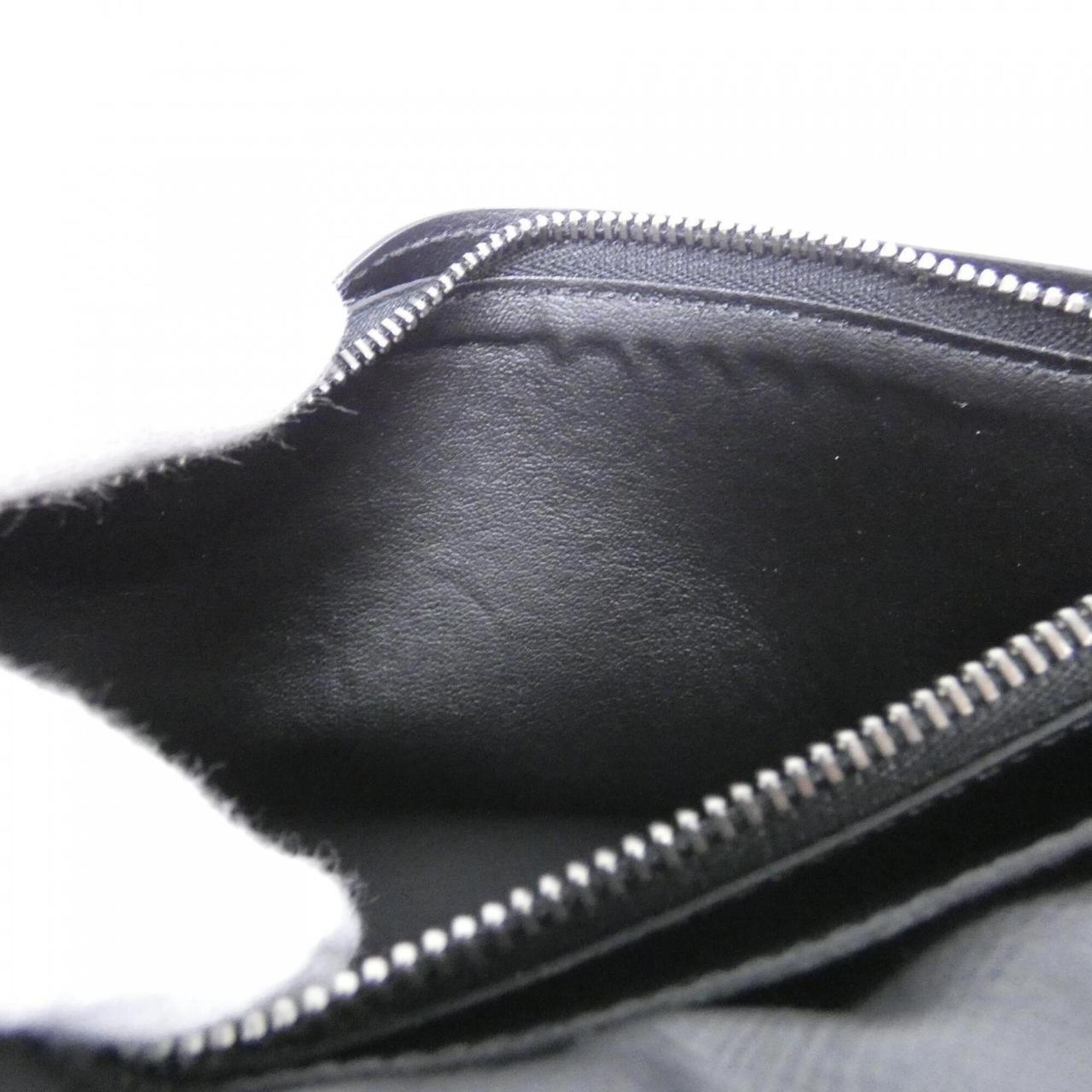 Louis Vuitton Monogram Eclipse Black Coated Canvas Long Wallet (Bi-Fold) (Pre-Owned)