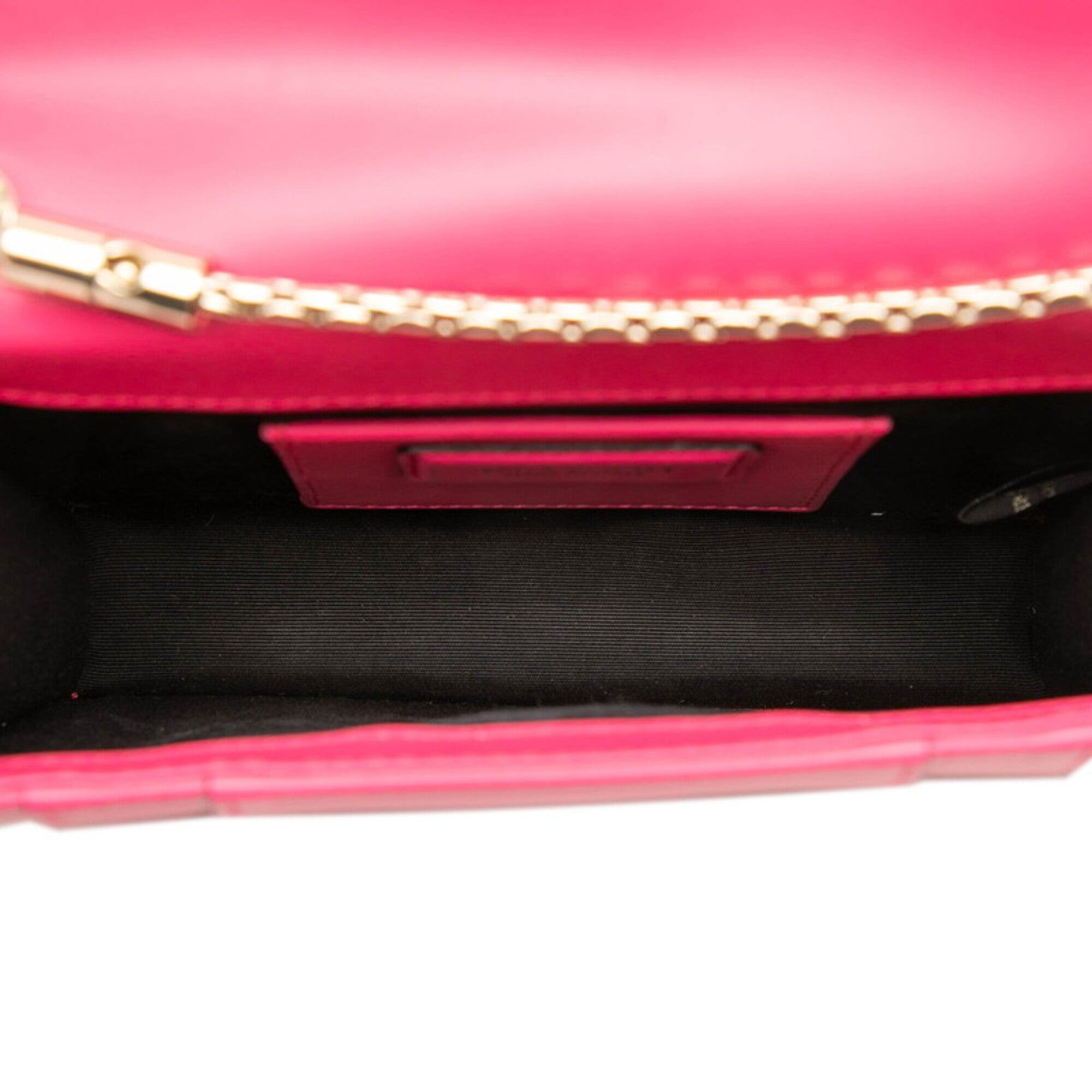 Bvlgari Pink Leather Shoulder Bag (Pre-Owned)