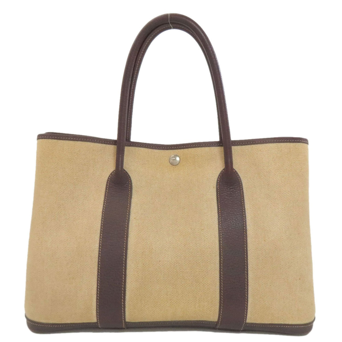 Hermes Beige Toile H Tote Bag (Pre-Owned)