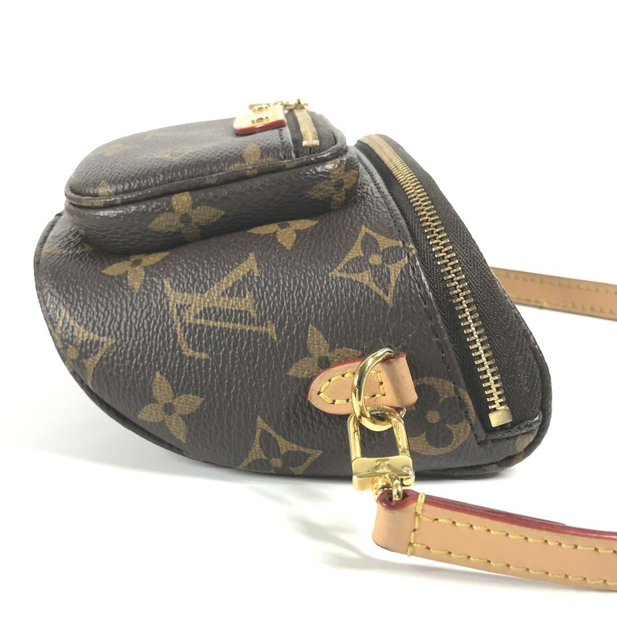 Louis Vuitton Brown Monogram Monogram Pochette Shoulder Bag Sling Bag (Pre-Owned)
