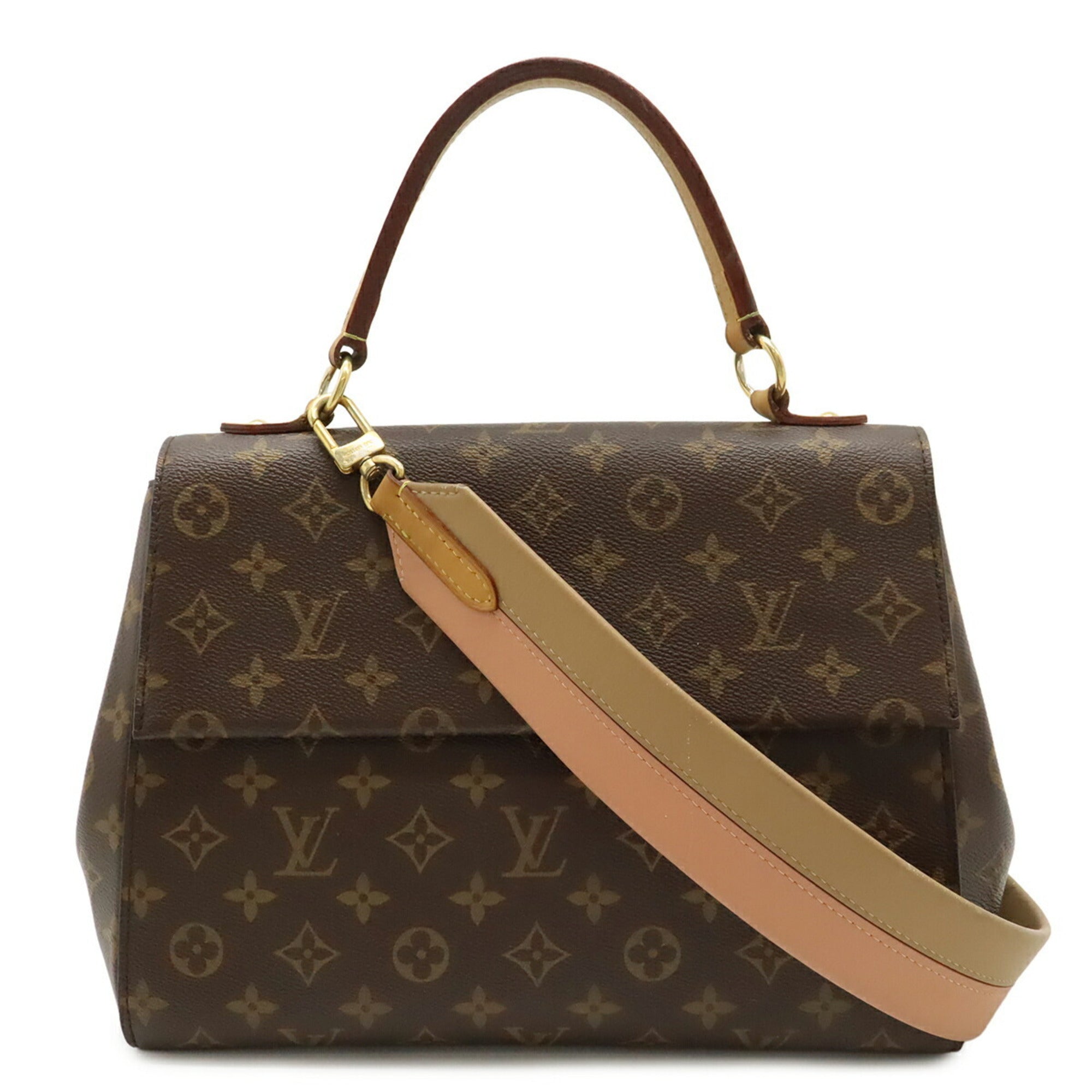 Louis Vuitton Monogram Salmon Pink Monogram Handbag Shoulder Bag (Pre-Owned)