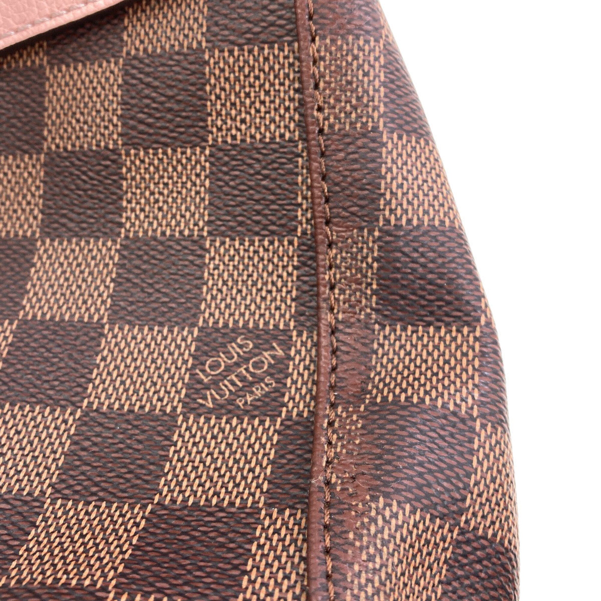 Louis Vuitton Damier Canvas Ebene Magnolia Damier Canvas Backpack (Pre-Owned)