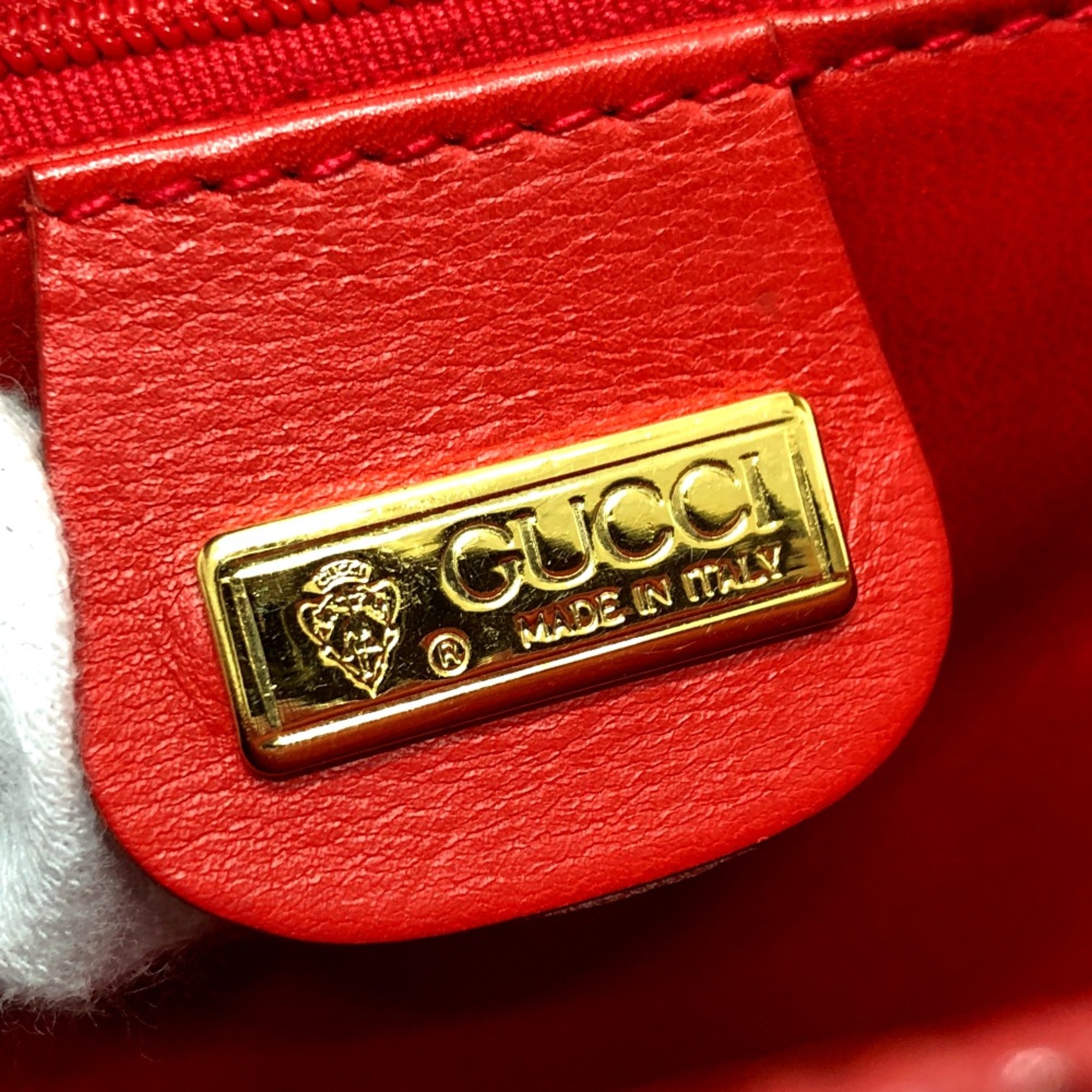 Gucci Red Other Shoulder Bag (Pre-Owned)