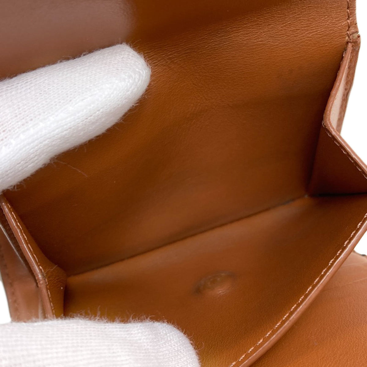 Celine Brown Pvc Wallet (Bi-Fold) (Pre-Owned)