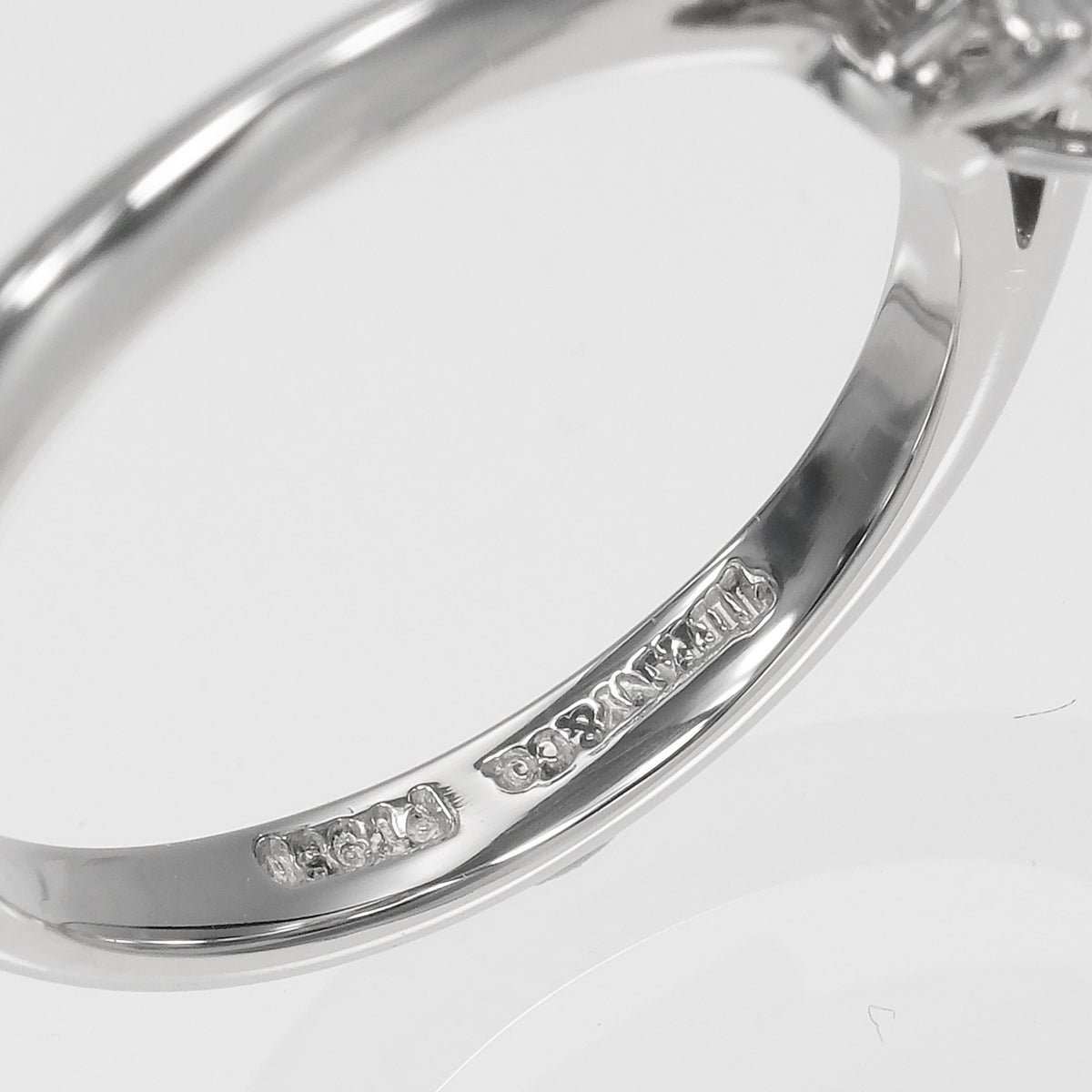 Tiffany Platinum 950 Band Ring (Pre-Owned)