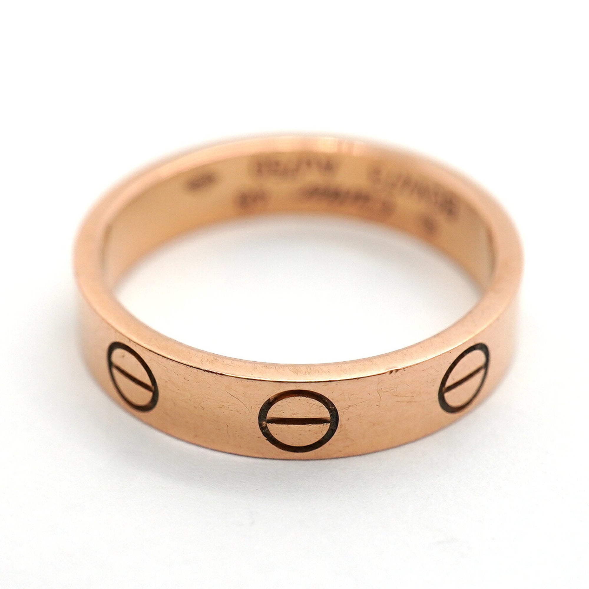 Cartier Pink Gold (18K) Band Ring (Pre-Owned)