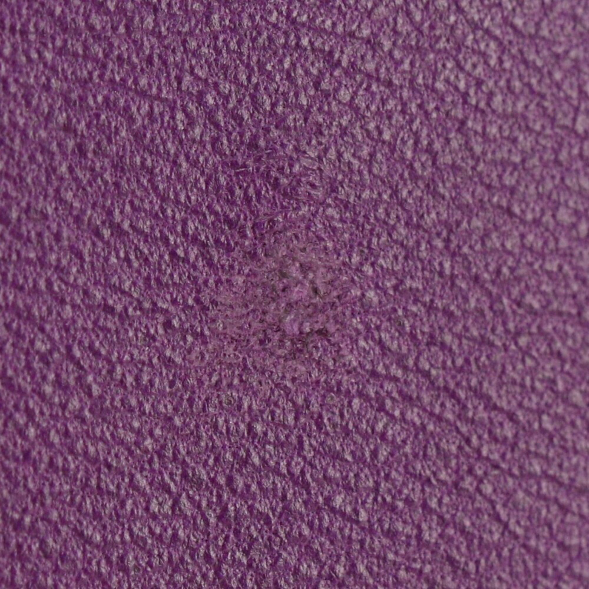 Hermes Purple Swift Leather Shoulder Bag (Pre-Owned)