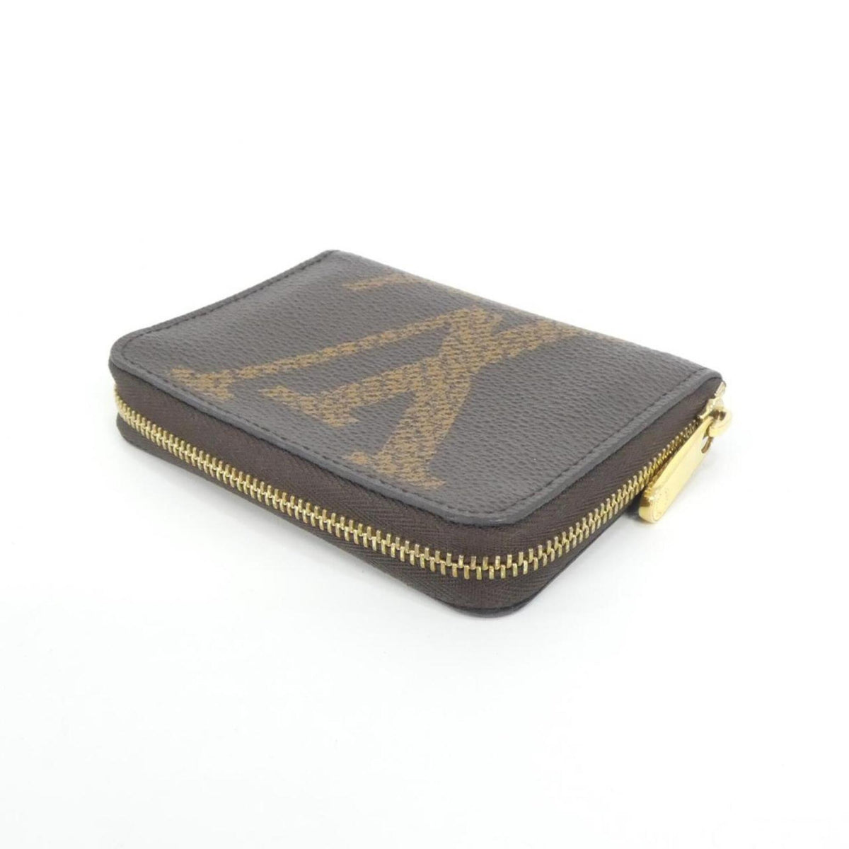 Louis Vuitton Brown Coated Canvas Coin Purse/Coin Case (Pre-Owned)