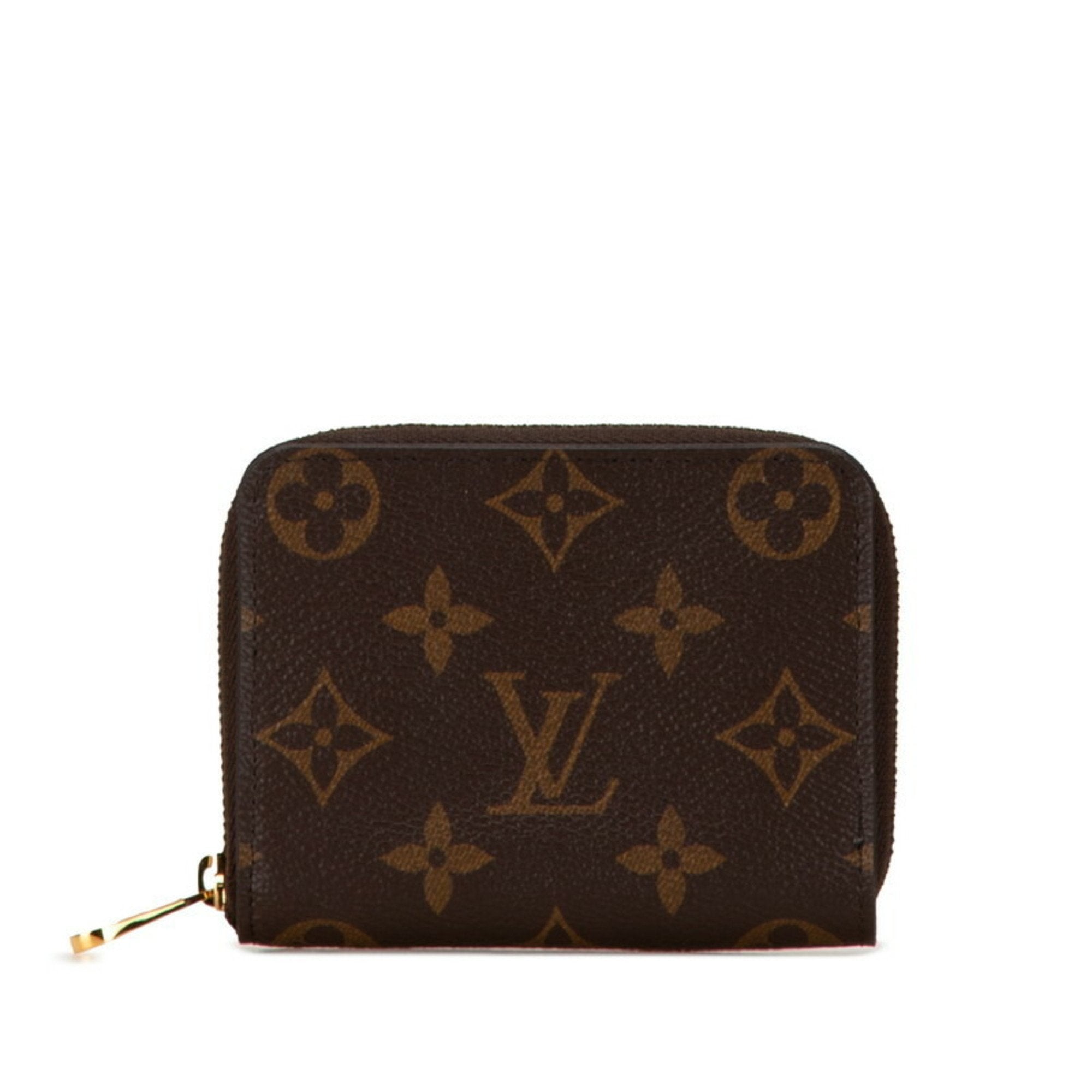 Louis Vuitton Brown Pvc Leather Coin Purse/Coin Case (Pre-Owned)