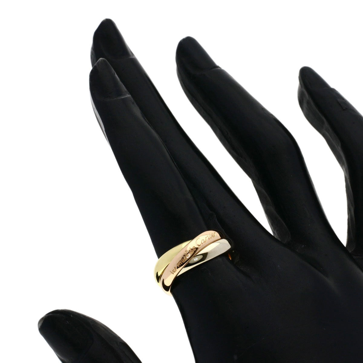 Cartier Yellow Gold (18K) Pink Gold (18K) White Gold (18K) Band Ring (Pre-Owned)