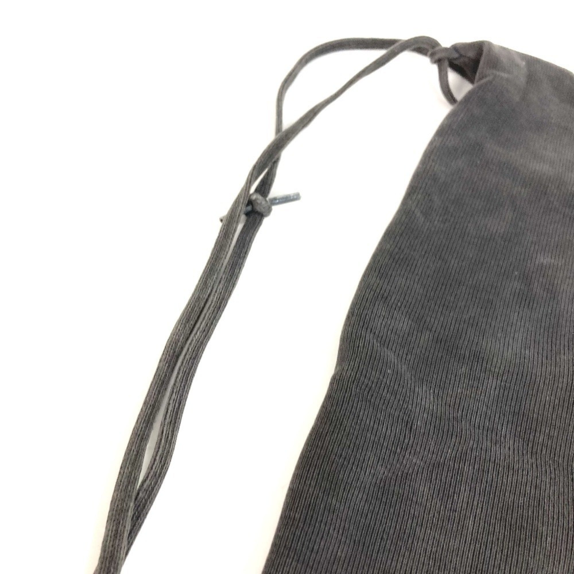 Chanel Beige Black Cotton Backpack (Pre-Owned)