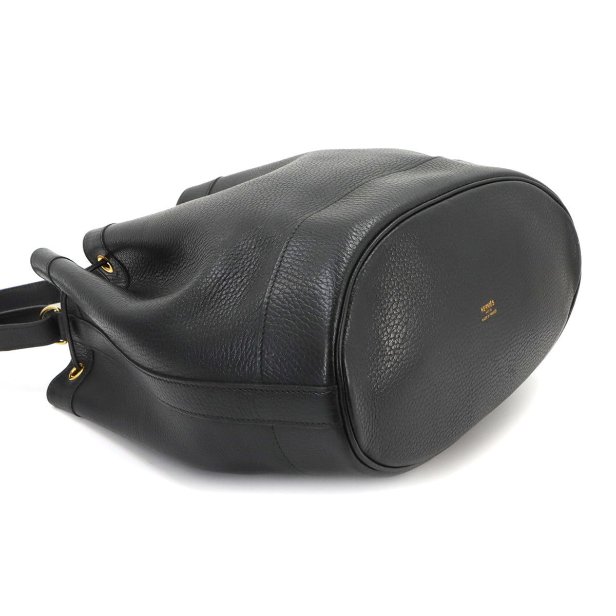 Hermes Black Ardennes Leather Handbag Shoulder Bag (Pre-Owned)