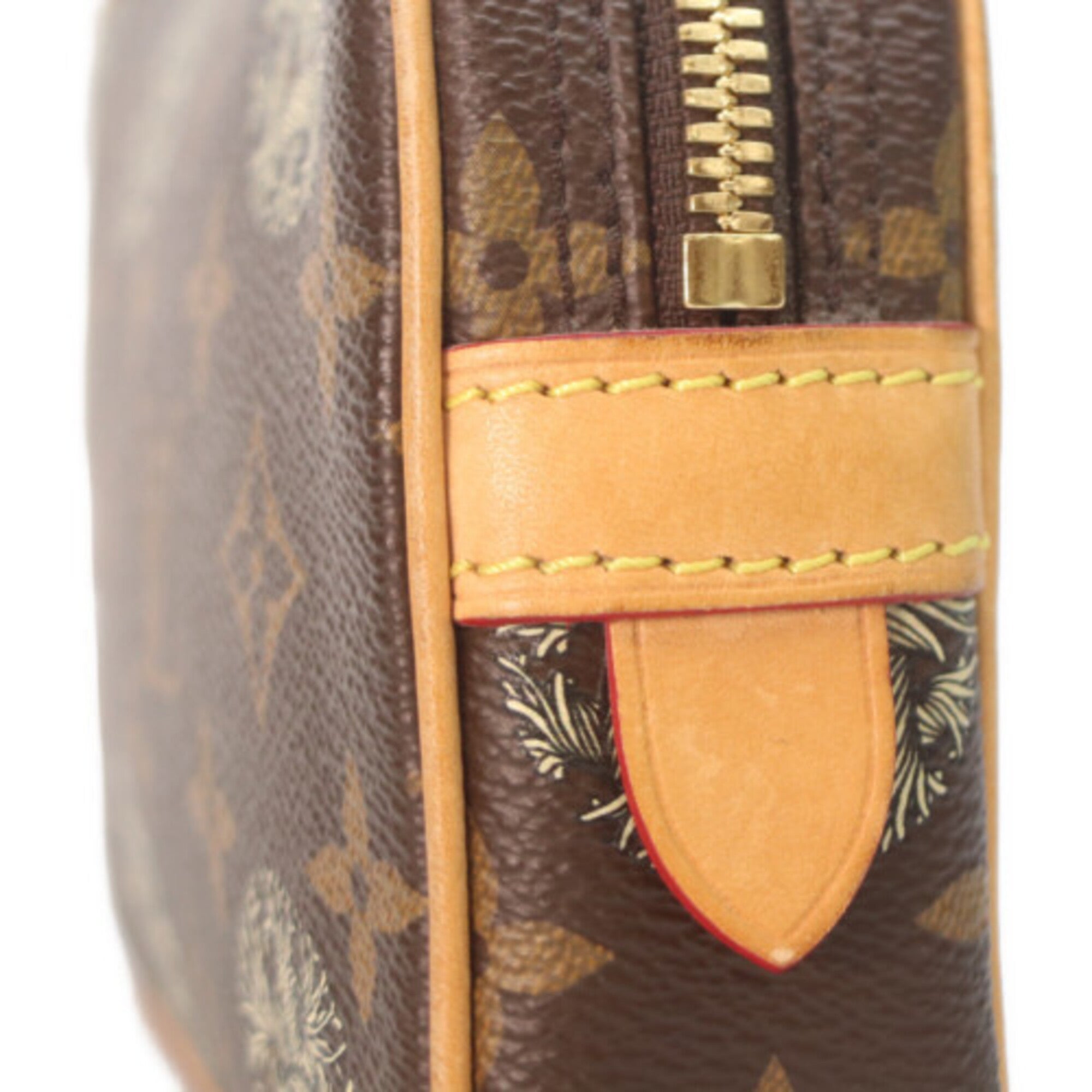 Louis Vuitton Brown Monogram Clutch Bag (Pre-Owned)