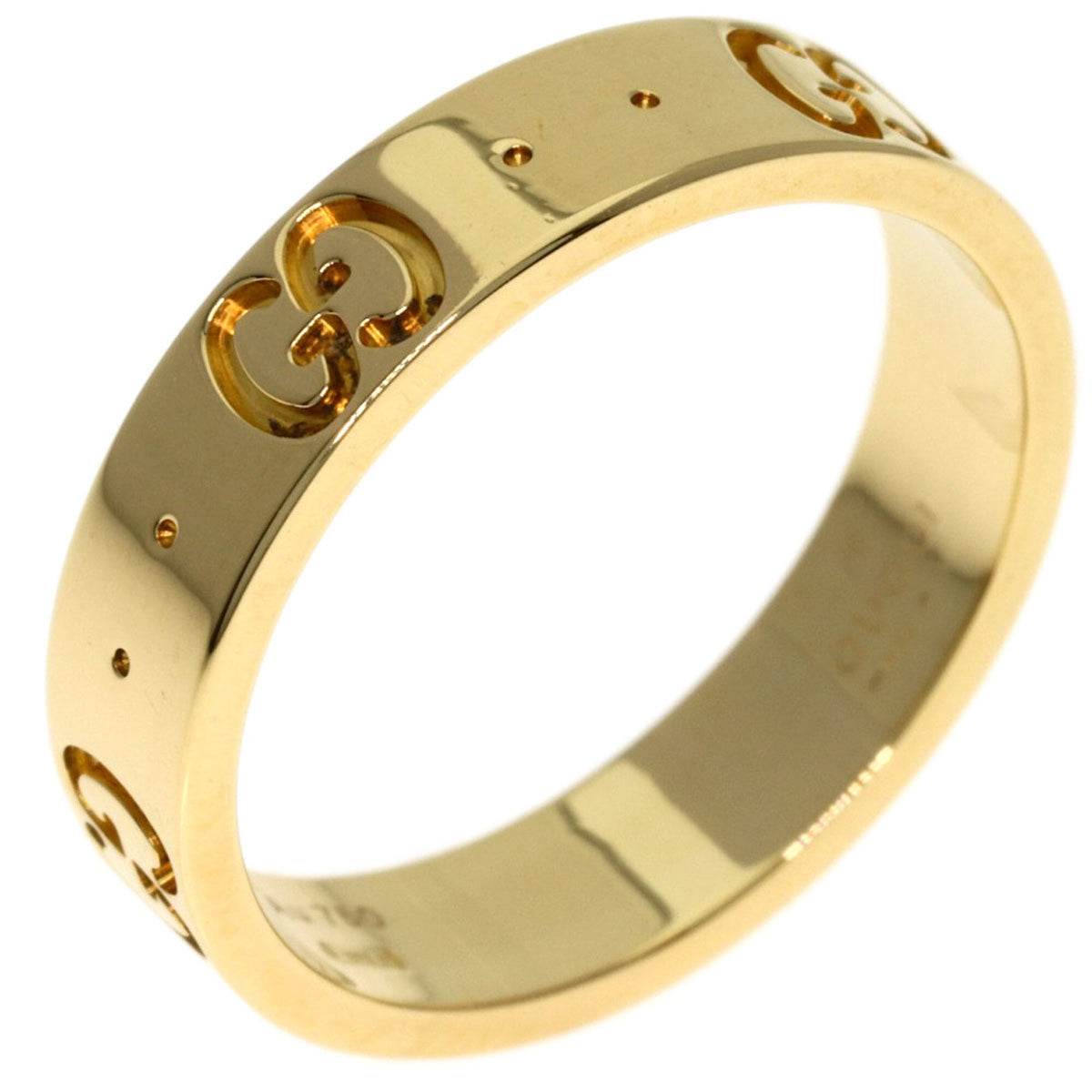 Gucci Yellow Gold (18K) Band Ring (Pre-Owned)