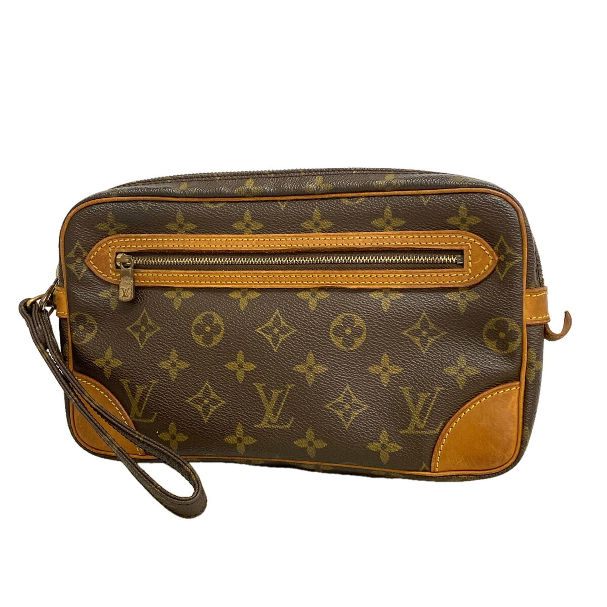Louis Vuitton Brown Clutch Bag (Pre-Owned)