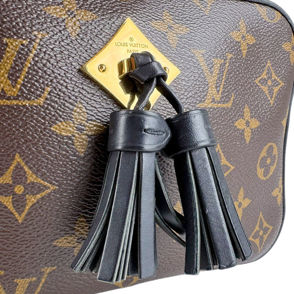 Louis Vuitton Black Brown Monogram Monogram Shoulder Bag (Pre-Owned)