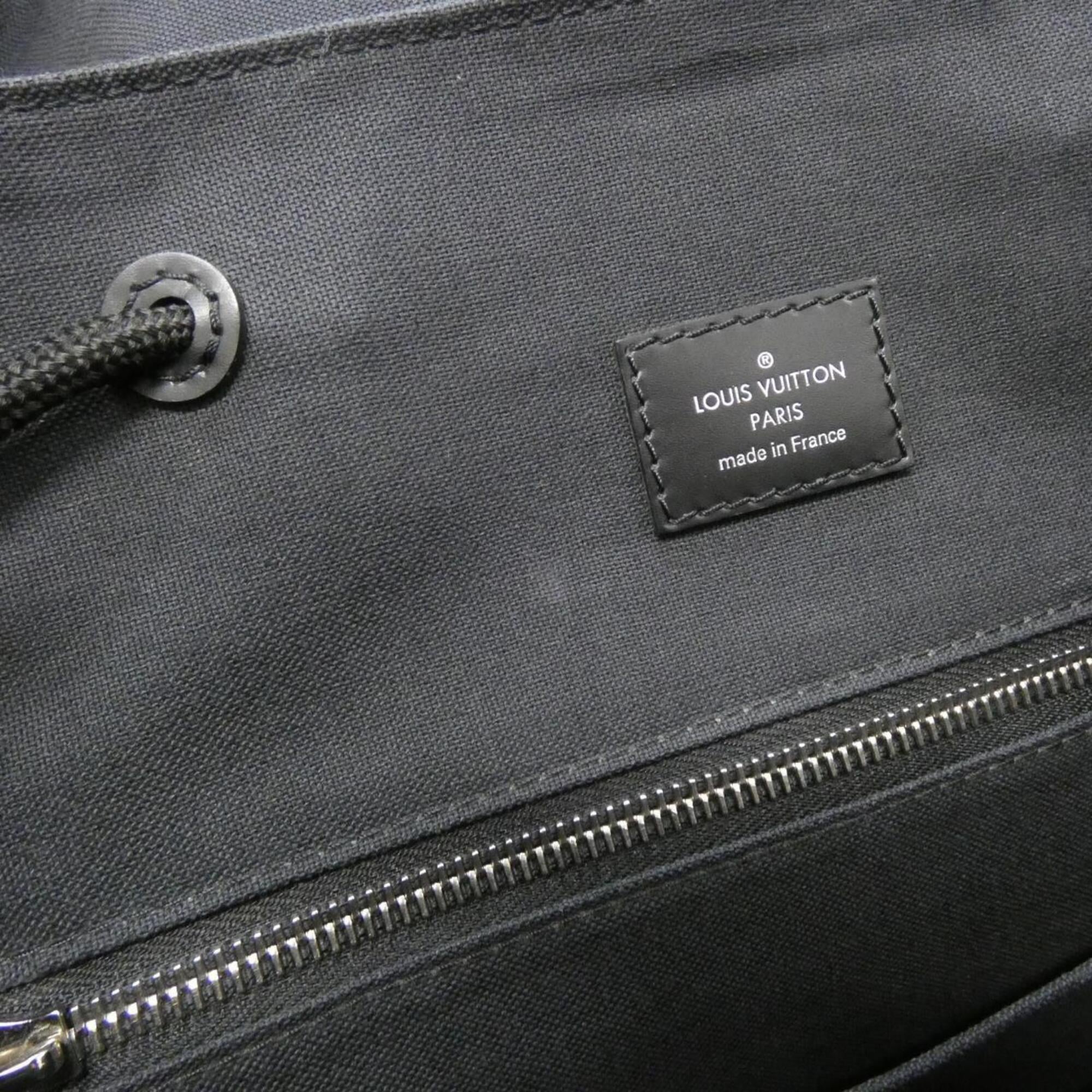Louis Vuitton Graphite Coated Canvas Backpack (Pre-Owned)