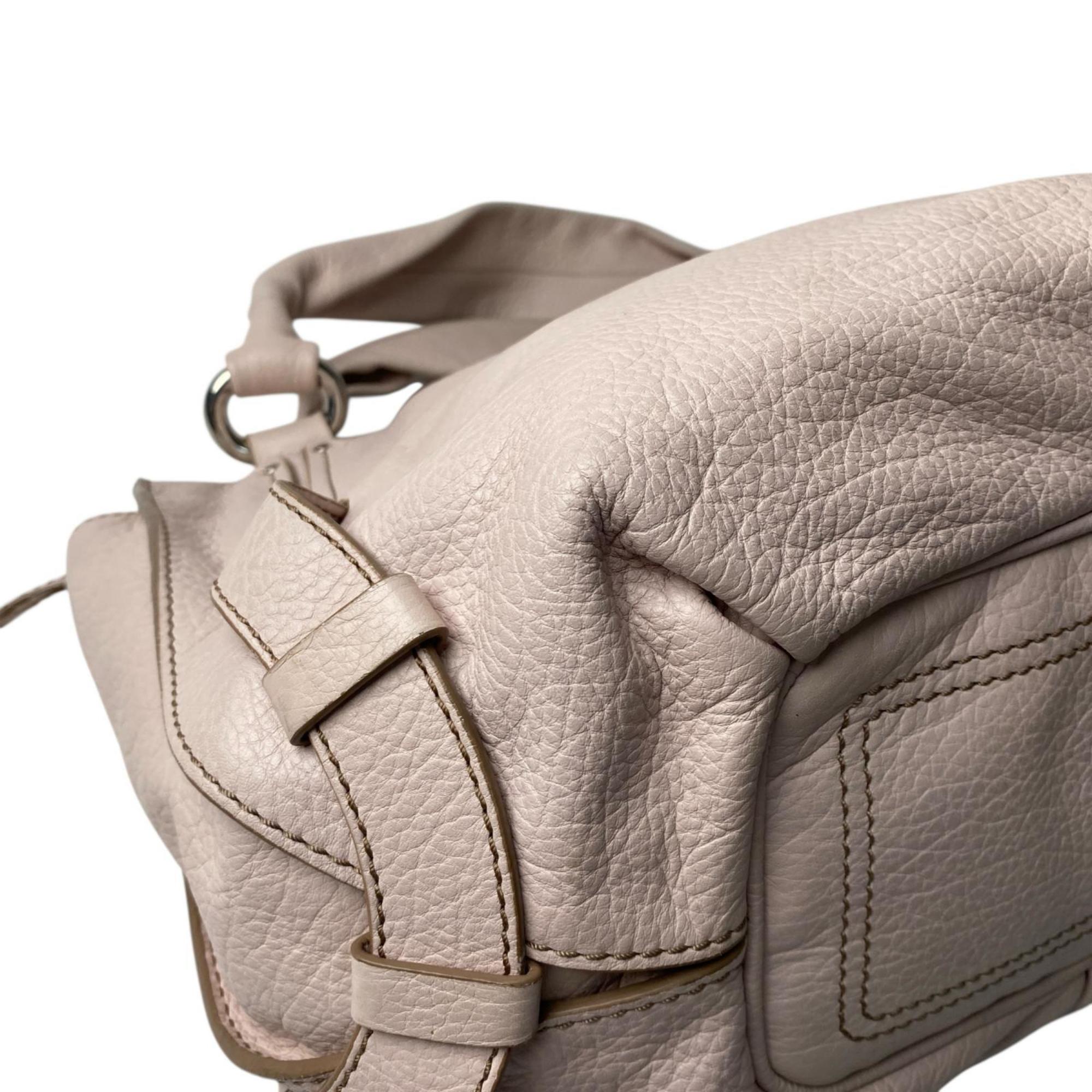 Celine Light Pink Leather Handbag (Pre-Owned)