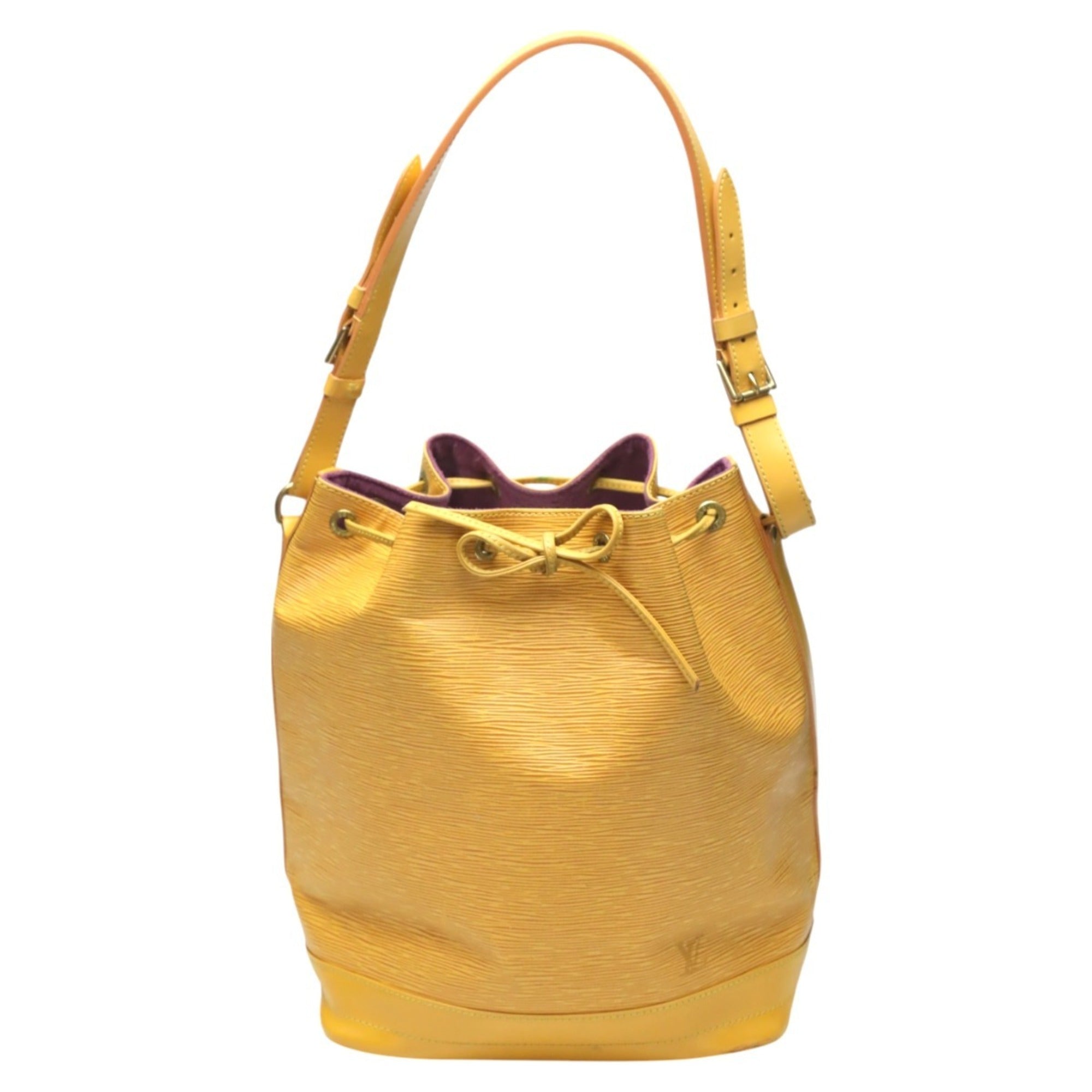 Louis Vuitton Yellow Epi Leather Shoulder Bag (Pre-Owned)