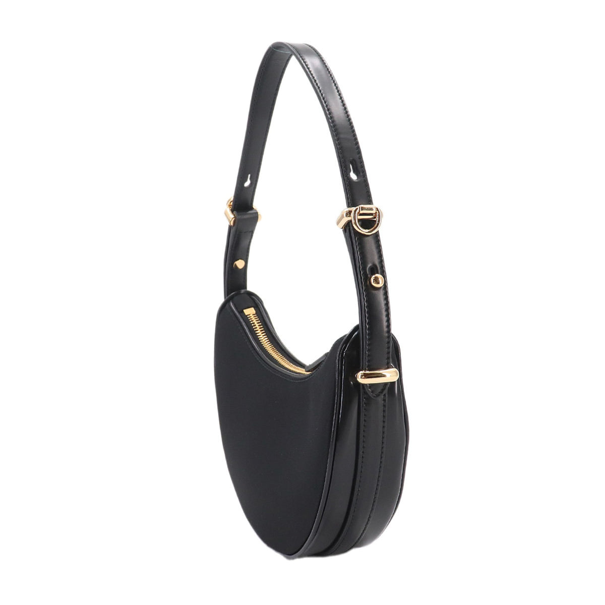 Prada Black Nylon Leather Handbag (Pre-Owned)