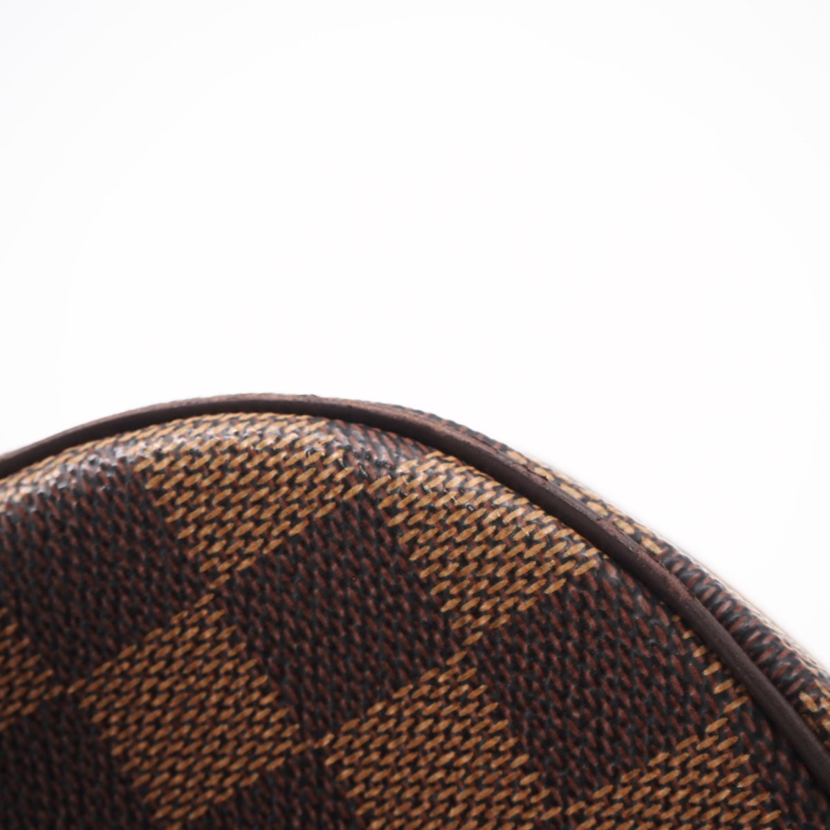 Louis Vuitton Beige Brown Damier Canvas Damier Canvas Shoulder Bag (Pre-Owned)