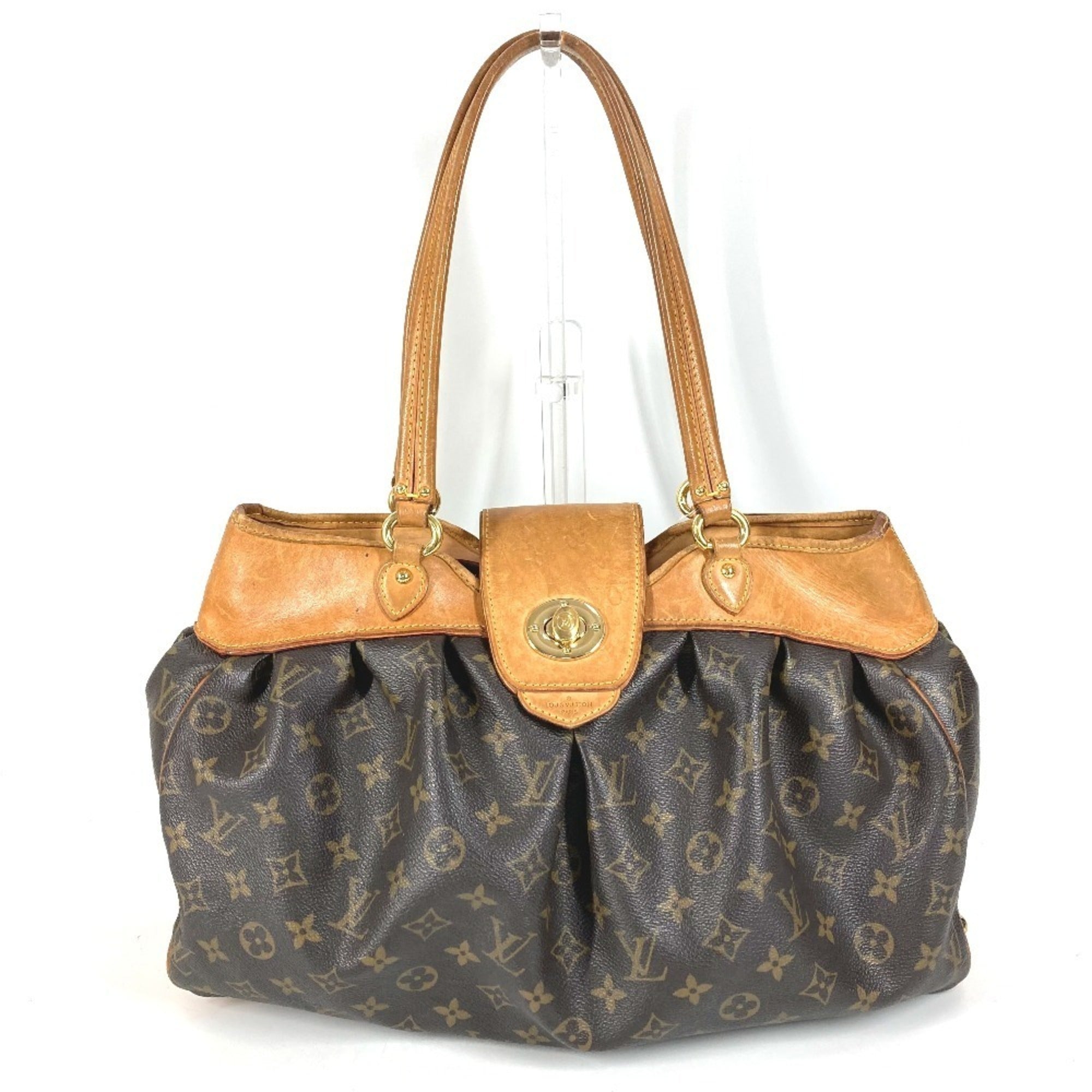 Louis Vuitton Monogram Brown Monogram Shoulder Bag Tote Bag (Pre-Owned)