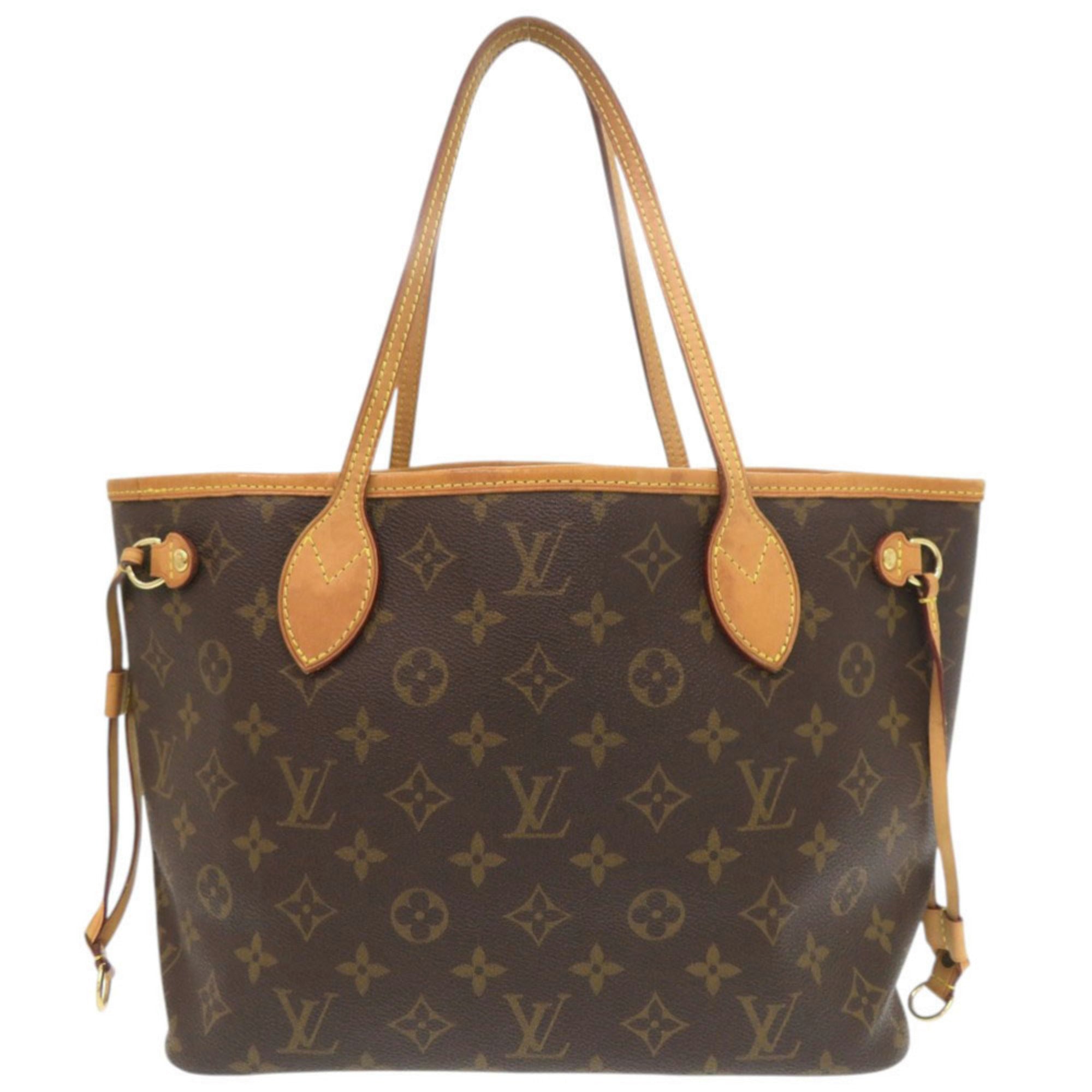 Louis Vuitton Beige Monogram Canvas Tote Bag (Pre-Owned)