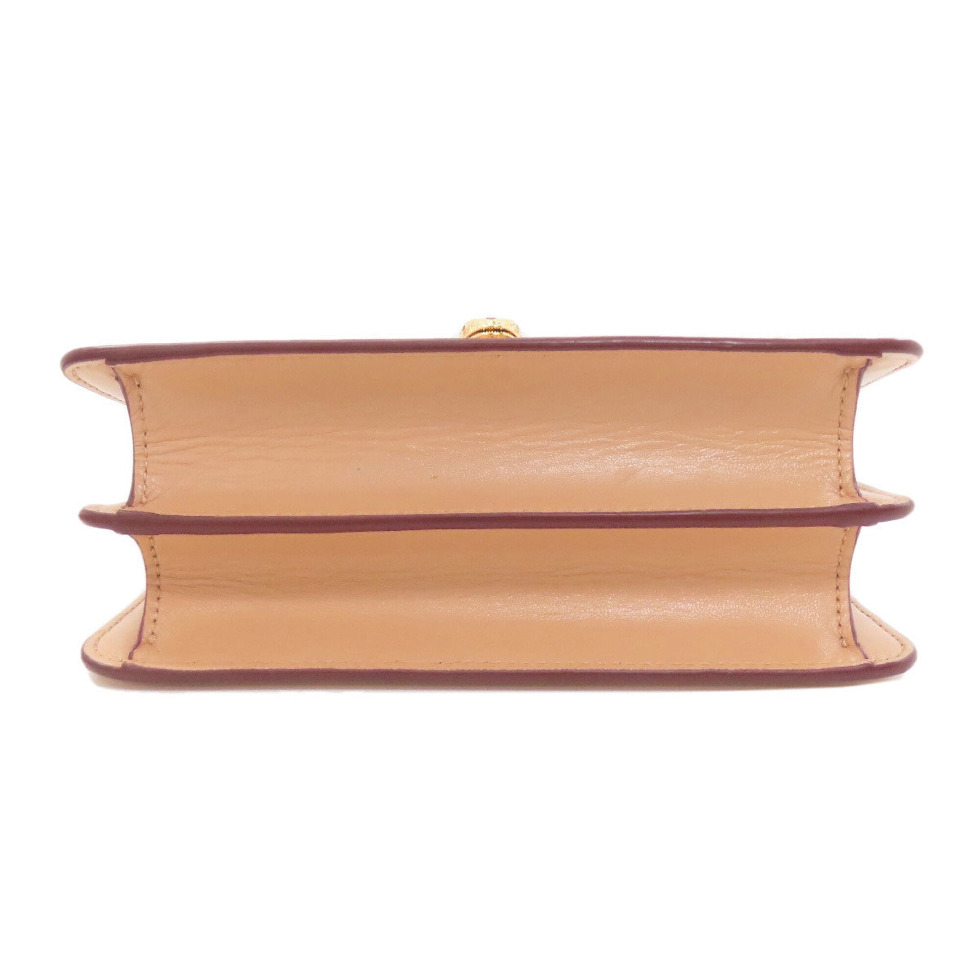 Bvlgari Beige Leather Handbag (Pre-Owned)