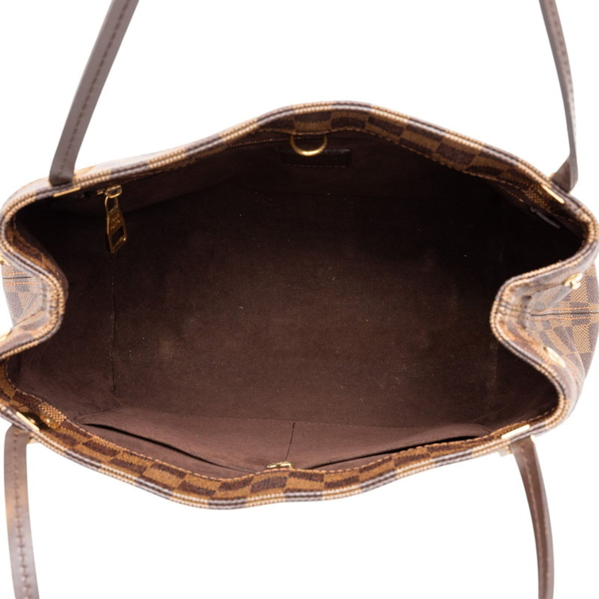 Louis Vuitton Brown Pvc Leather Shoulder Bag Tote Bag (Pre-Owned)