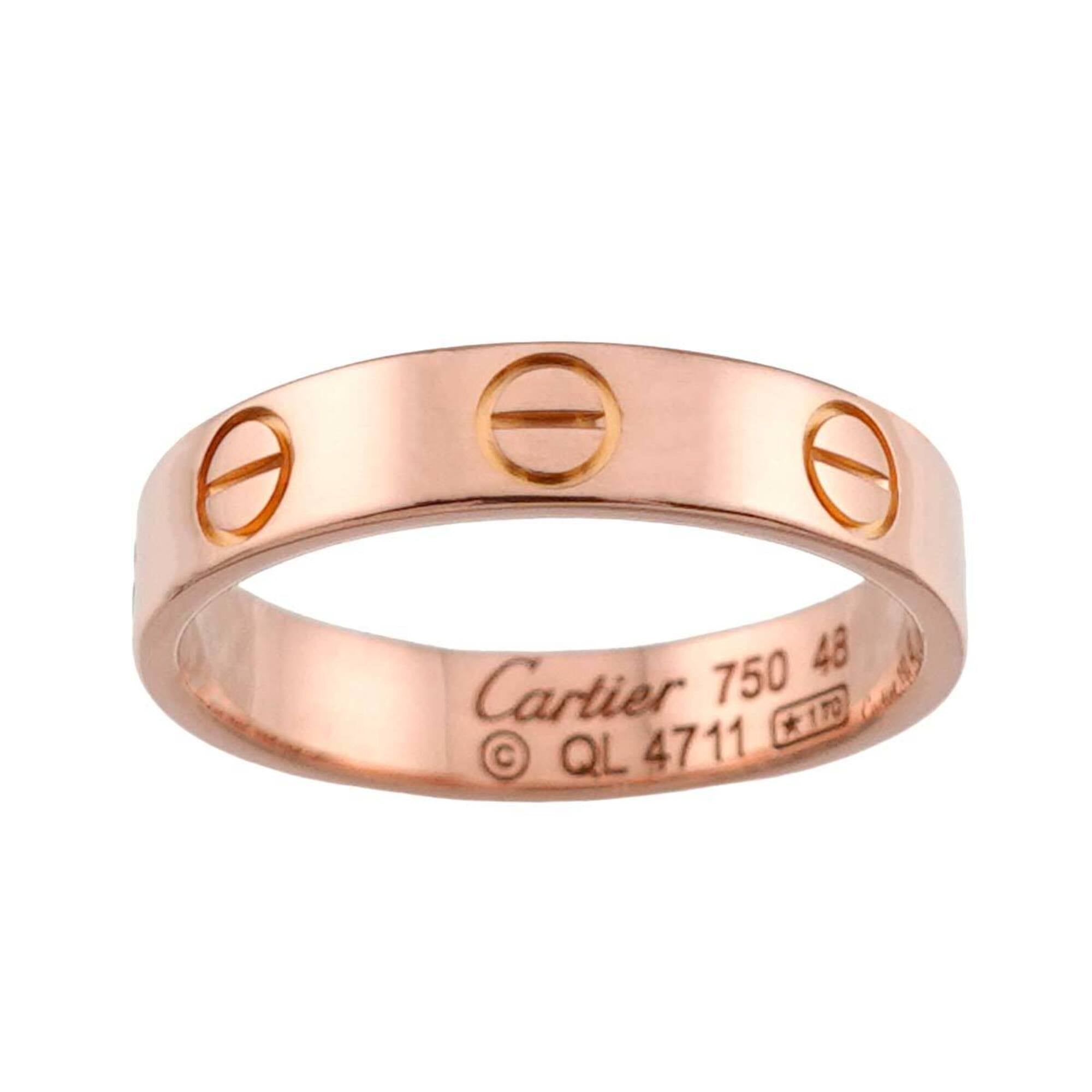 Cartier Pink Gold (18K) Band Ring (Pre-Owned)