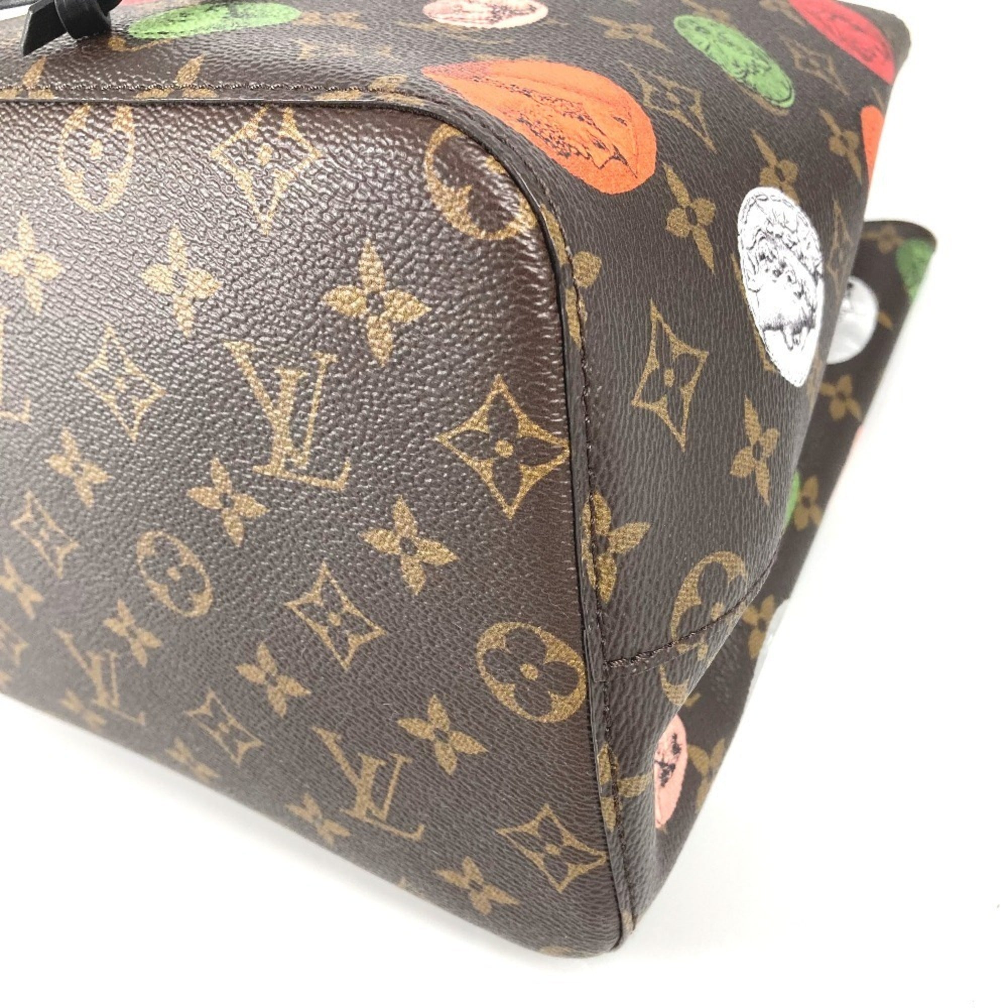 Louis Vuitton Brown Multi-Color Monogram Shoulder Bag (Pre-Owned)