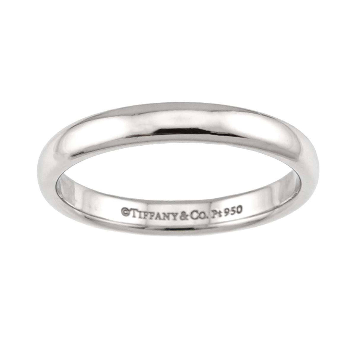 Tiffany Platinum 950 Band Ring (Pre-Owned)