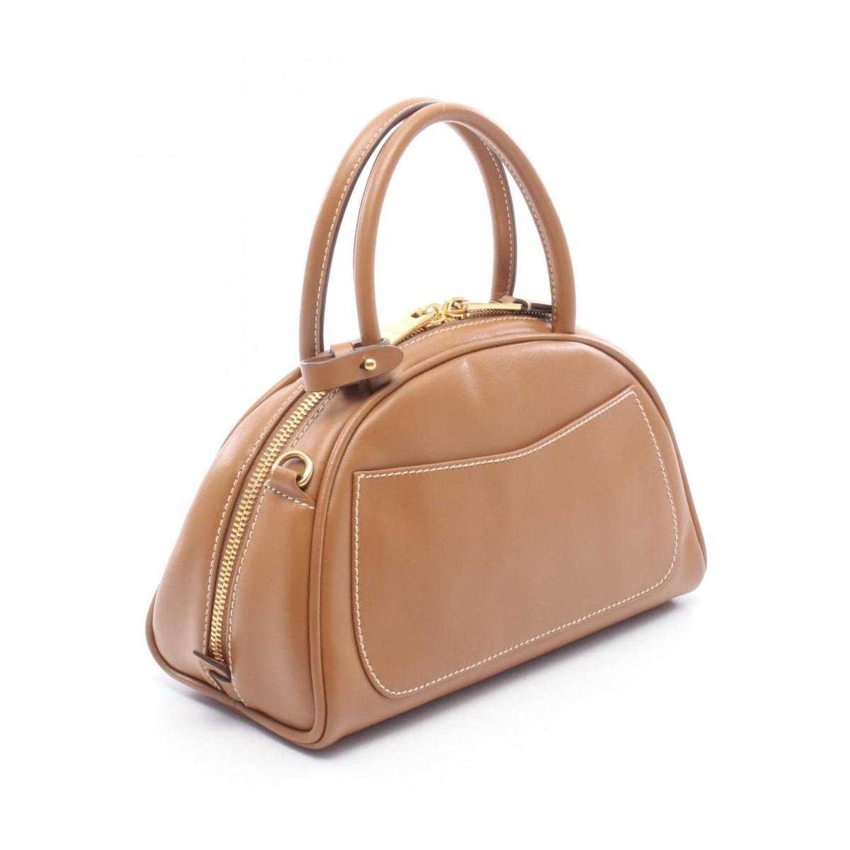 Miu Miu Brown Leather Handbag (Pre-Owned)