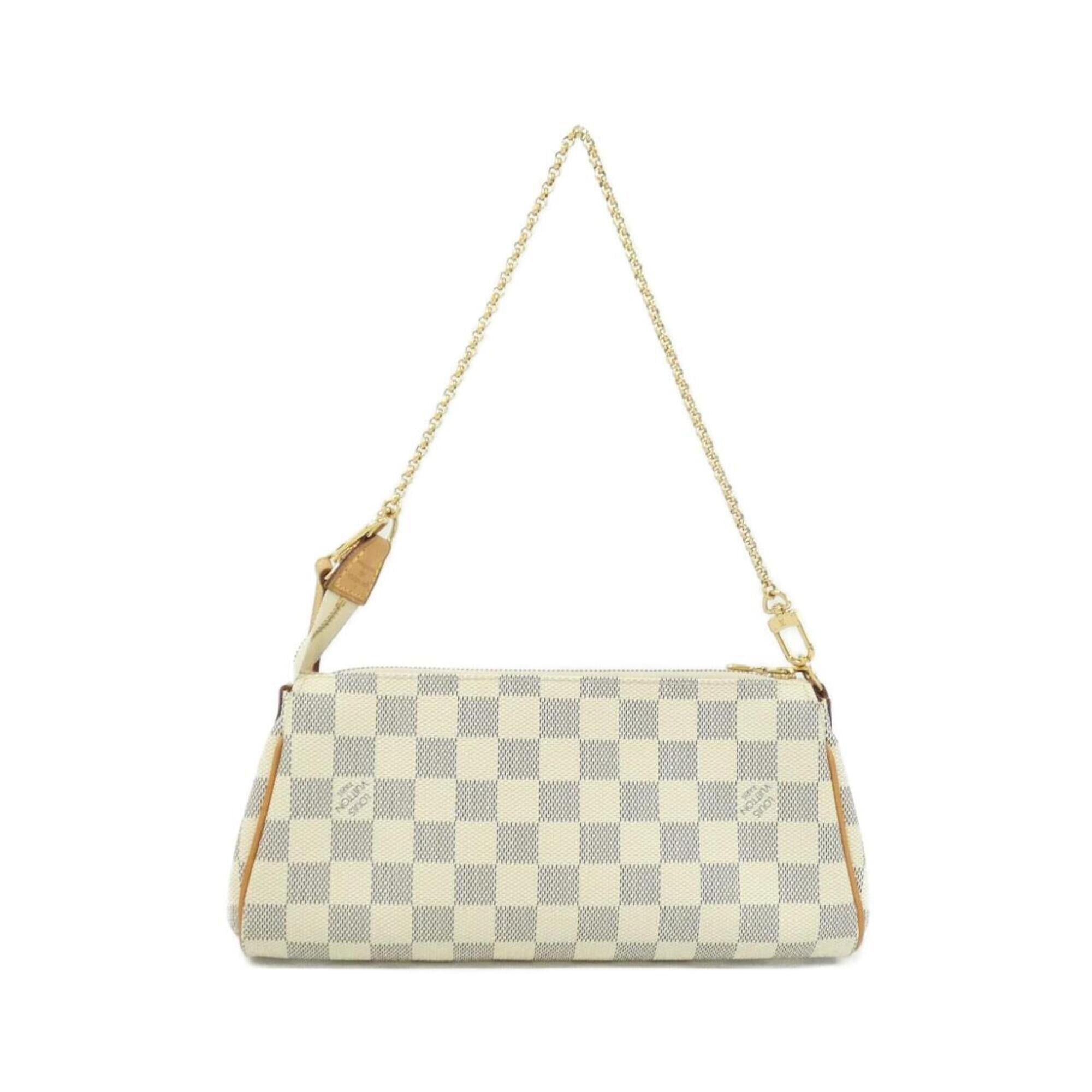Louis Vuitton Azur Coated Canvas Shoulder Bag (Pre-Owned)