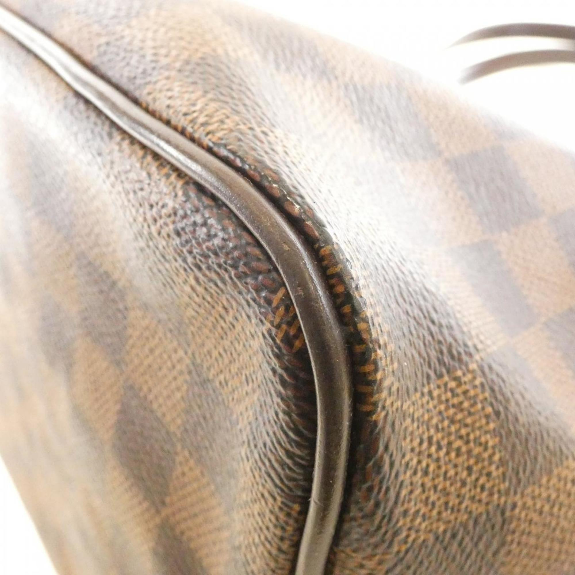 Louis Vuitton Brown Coated Canvas Handbag (Pre-Owned)