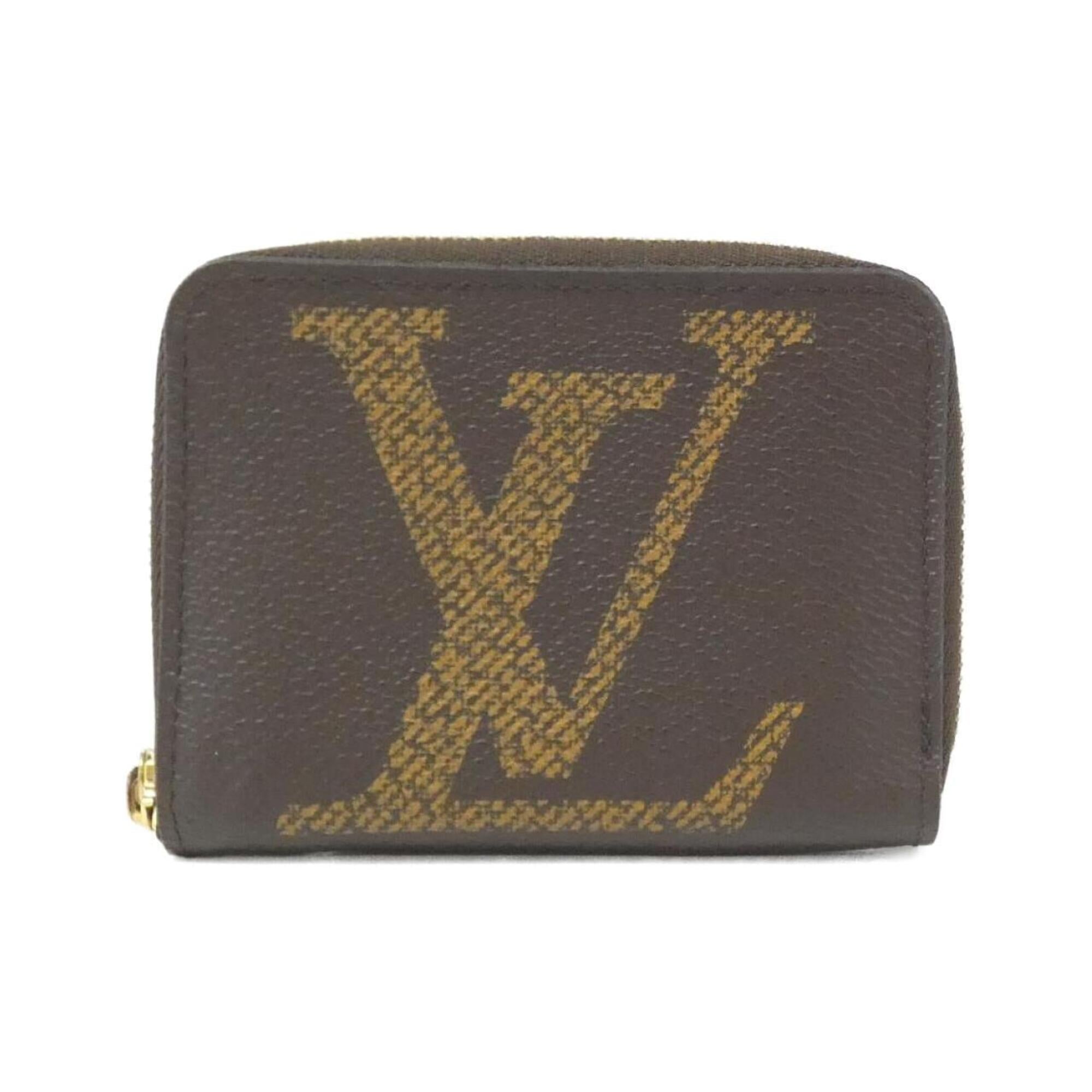 Louis Vuitton Monogram Marron Coated Canvas Coin Purse/Coin Case (Pre-Owned)