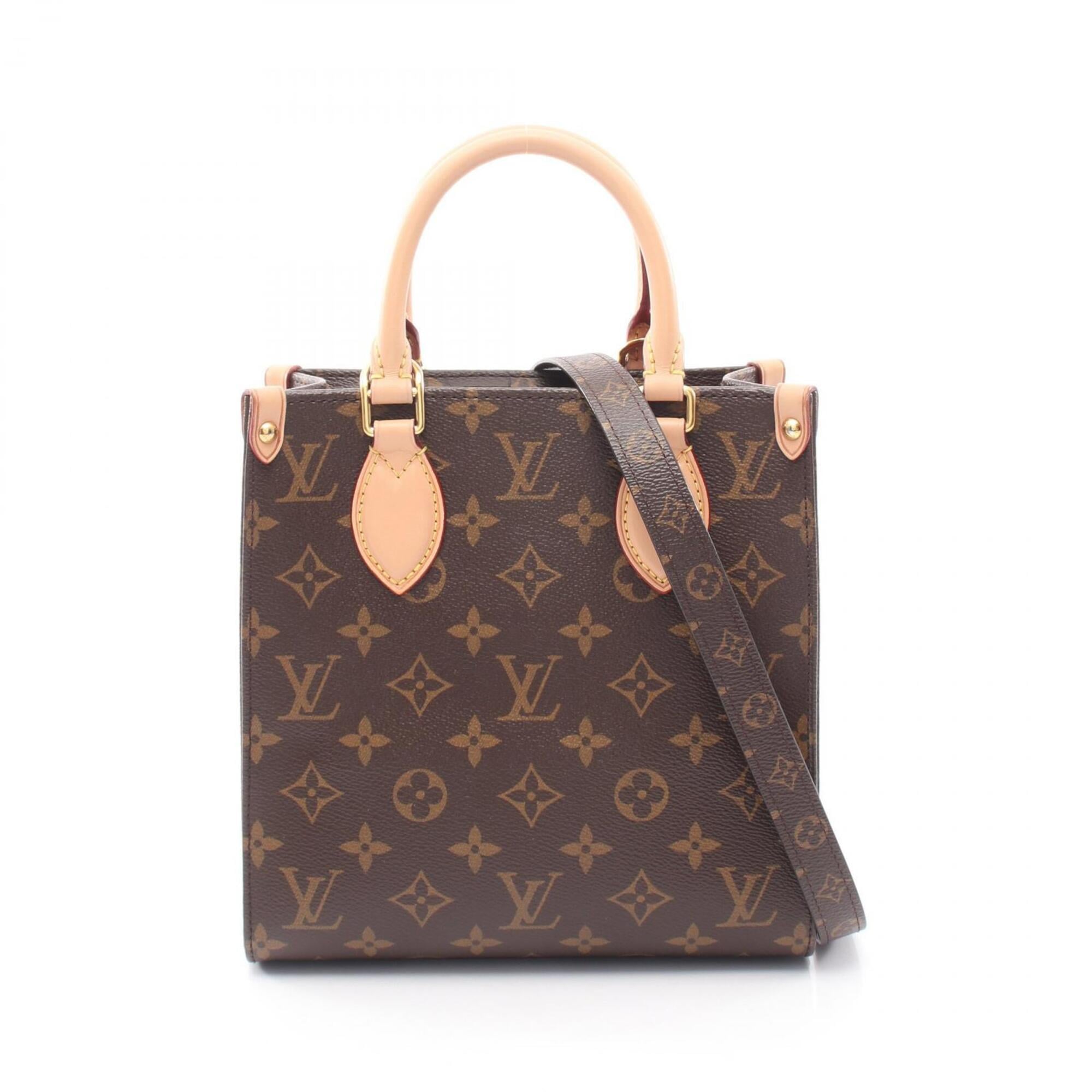 Louis Vuitton Brown Monogram Pvc Leather Handbag (Pre-Owned)
