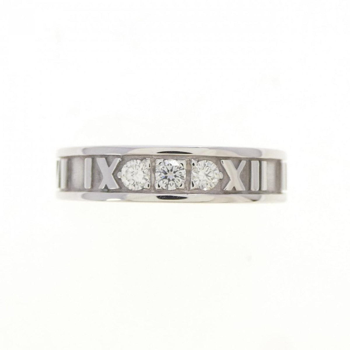 Tiffany White Gold (18K) Band Ring (Pre-Owned)