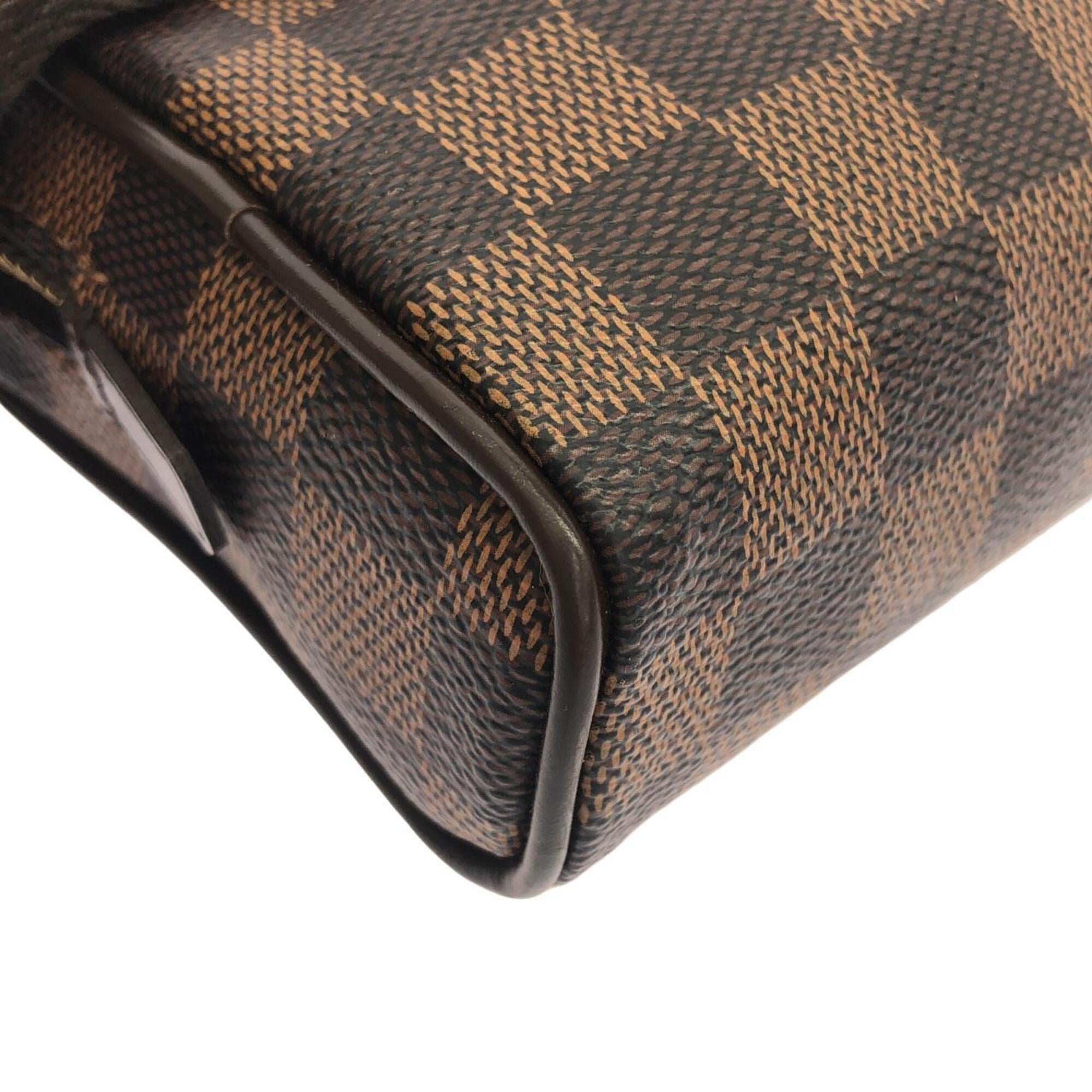 Louis Vuitton Ebene Coated Canvas Shoulder Bag (Pre-Owned)