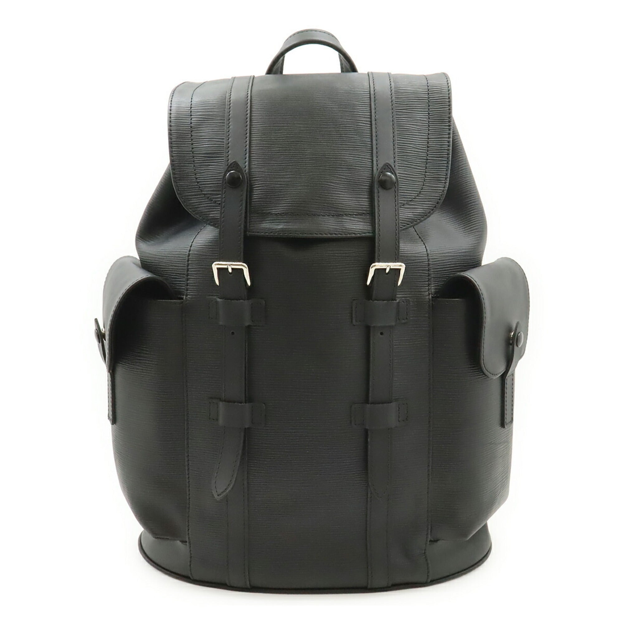 Louis Vuitton Black Noir Epi Leather Backpack (Pre-Owned)
