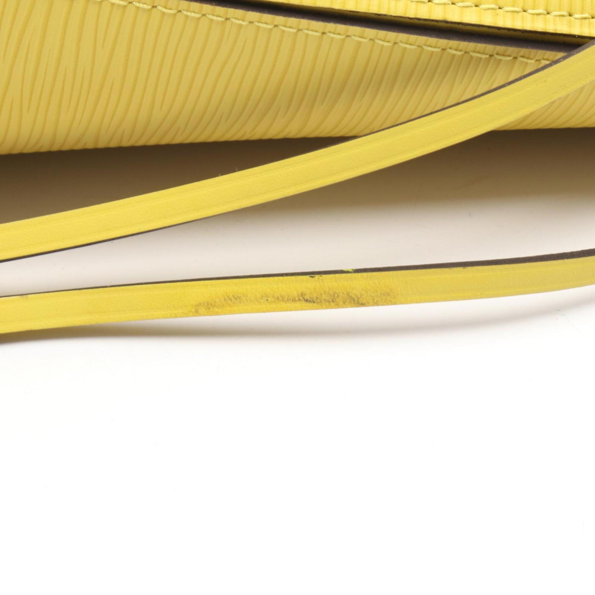 Louis Vuitton Mimosa Yellow Epi Leather Handbag Tote Bag (Pre-Owned)