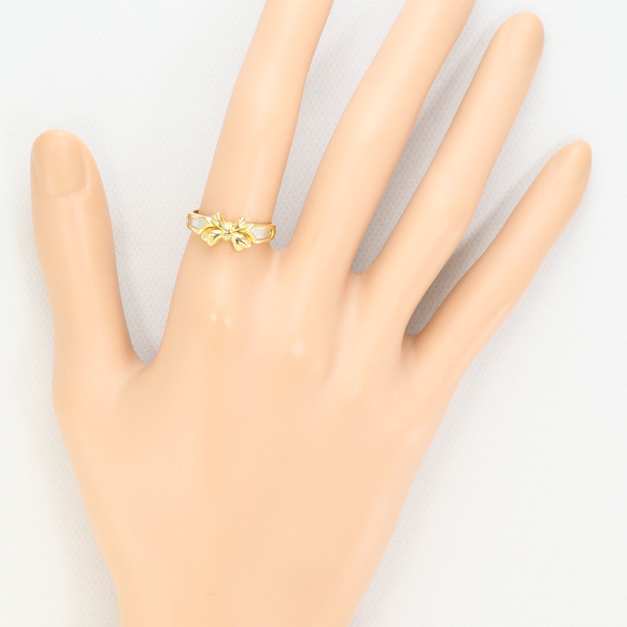 Unbranded Platinum Yellow Gold Yellow Gold (18K) Platinum 900 Band Ring (Pre-Owned)