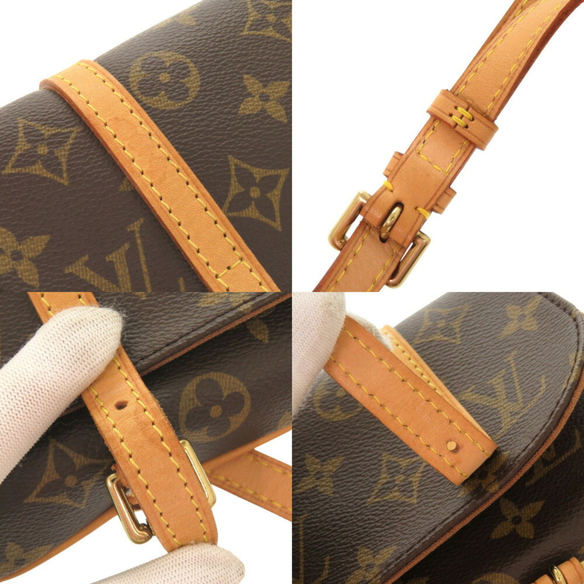 Louis Vuitton Monogram Brown Monogram Fanny Pack Pochette (Pre-Owned)