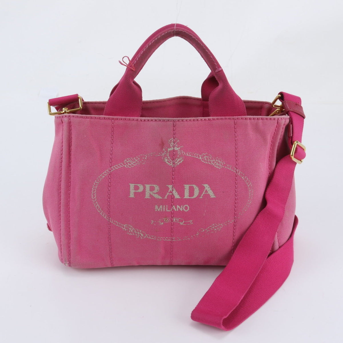Prada Pink Crossbody Bag Handbag Shoulder Bag Tote Bag (Pre-Owned)